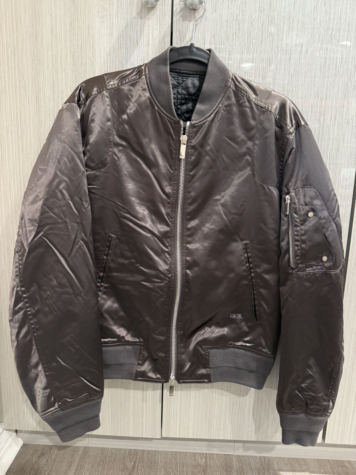Dior Dior Brown Saddle Bomber Jacket Size US S / EU 44-46 / 1 - 1 Thumbnail