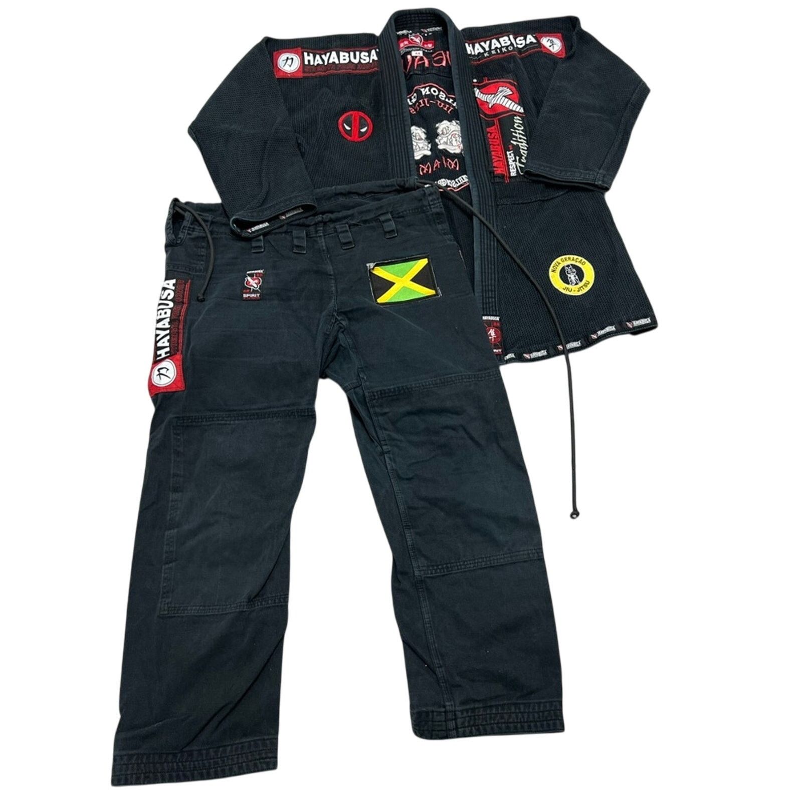 Hayabusa Logo BJJ Gi Top Quality BJJ Kimono A4 GRACIE