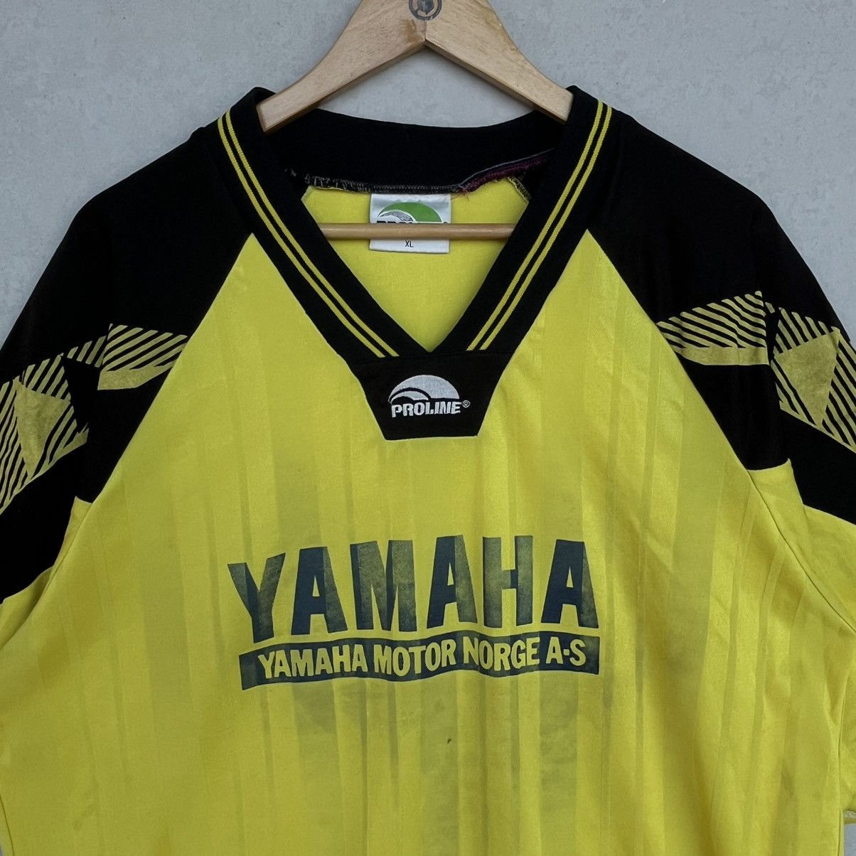 Other Vintage Yellow & Black Yamaha Proline Jersey Size XL Size US XL / EU 56 / 4 - 4 Thumbnail