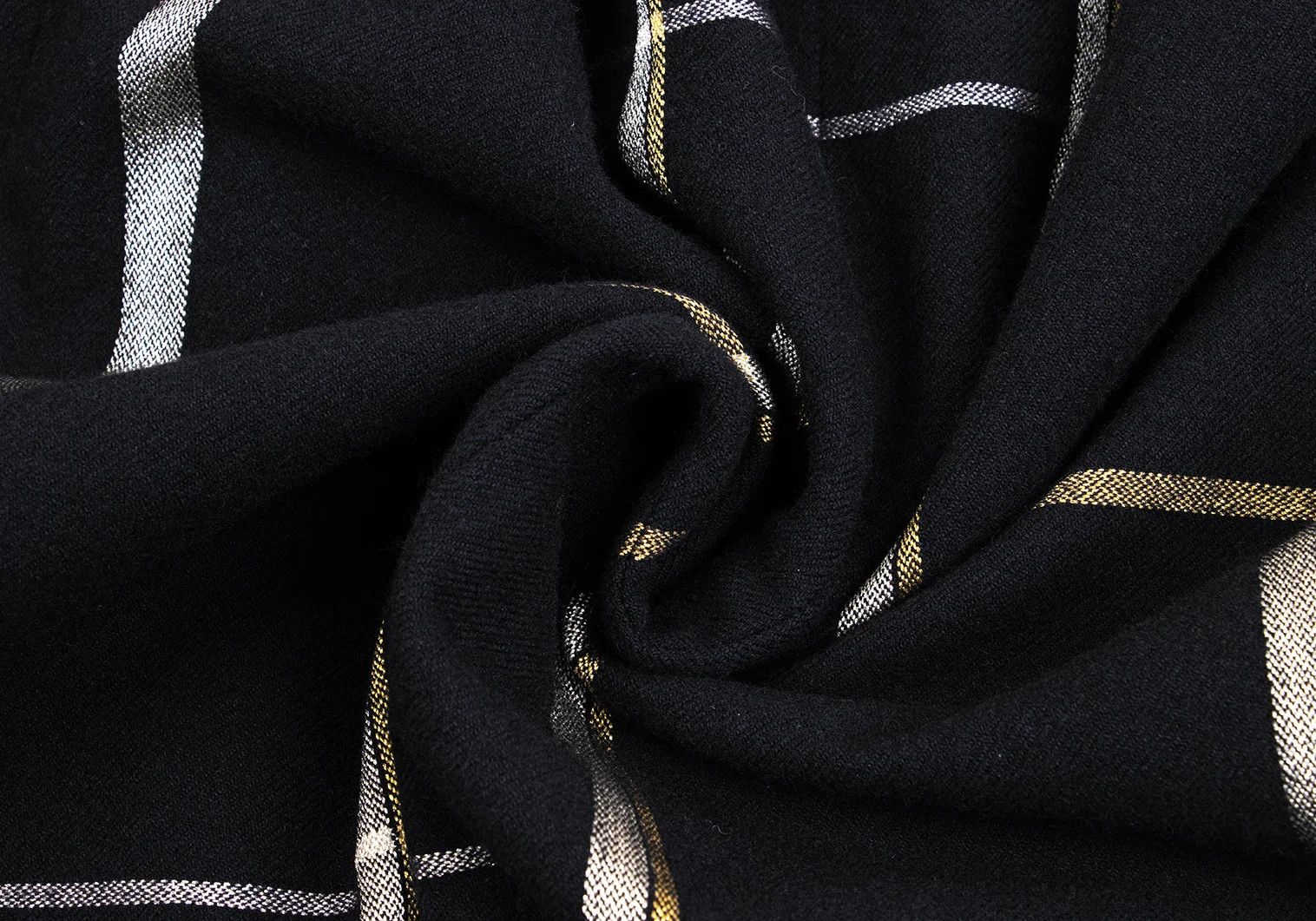 Yohji Yamamoto Yohji Yamamoto Fleece Wool Check Jacket Dark Navy Size US L / EU 52-54 / 3 - 14 Thumbnail