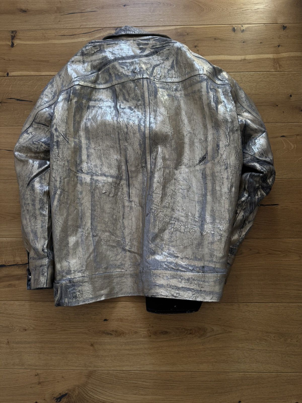 Rick Owens Drkshdw Rick Owens Jumbo Worker Jacket Gold Size US S / EU 44-46 / 1 - 3 Thumbnail