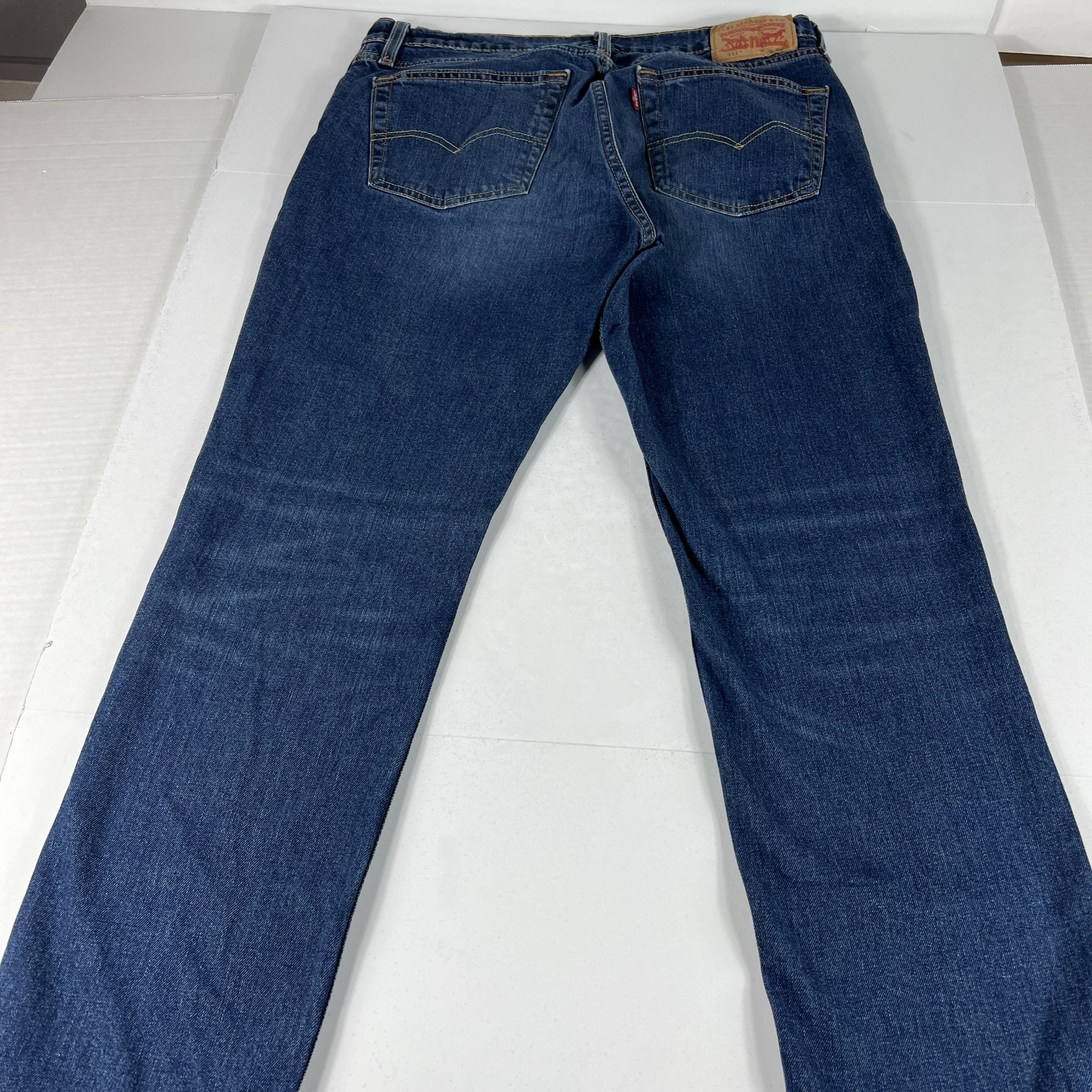 Levi's Levi's Jeans 511 Slim Straight Blue Faded Stretch Denim Size US 36 / EU 52 - 10 Thumbnail