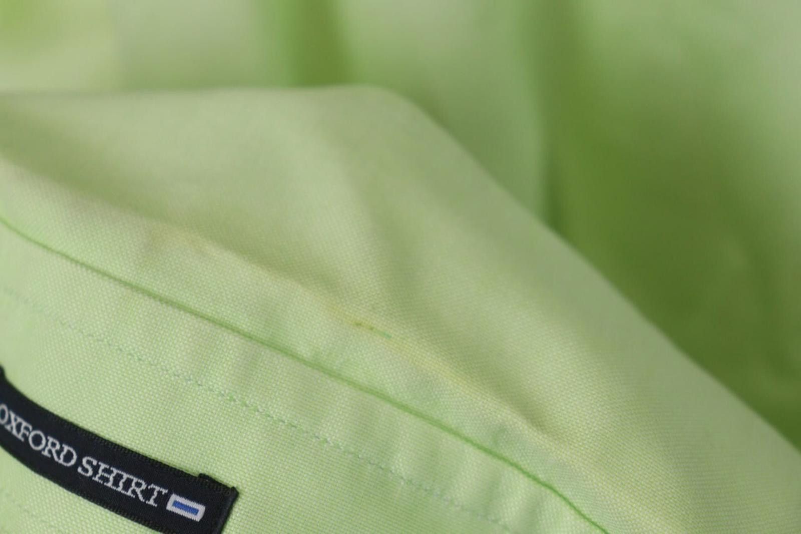 Paul & Shark Paul & Shark Yachting Green Collar Oxford Shirt Size 40 Size US M / EU 48-50 / 2 - 11 Thumbnail