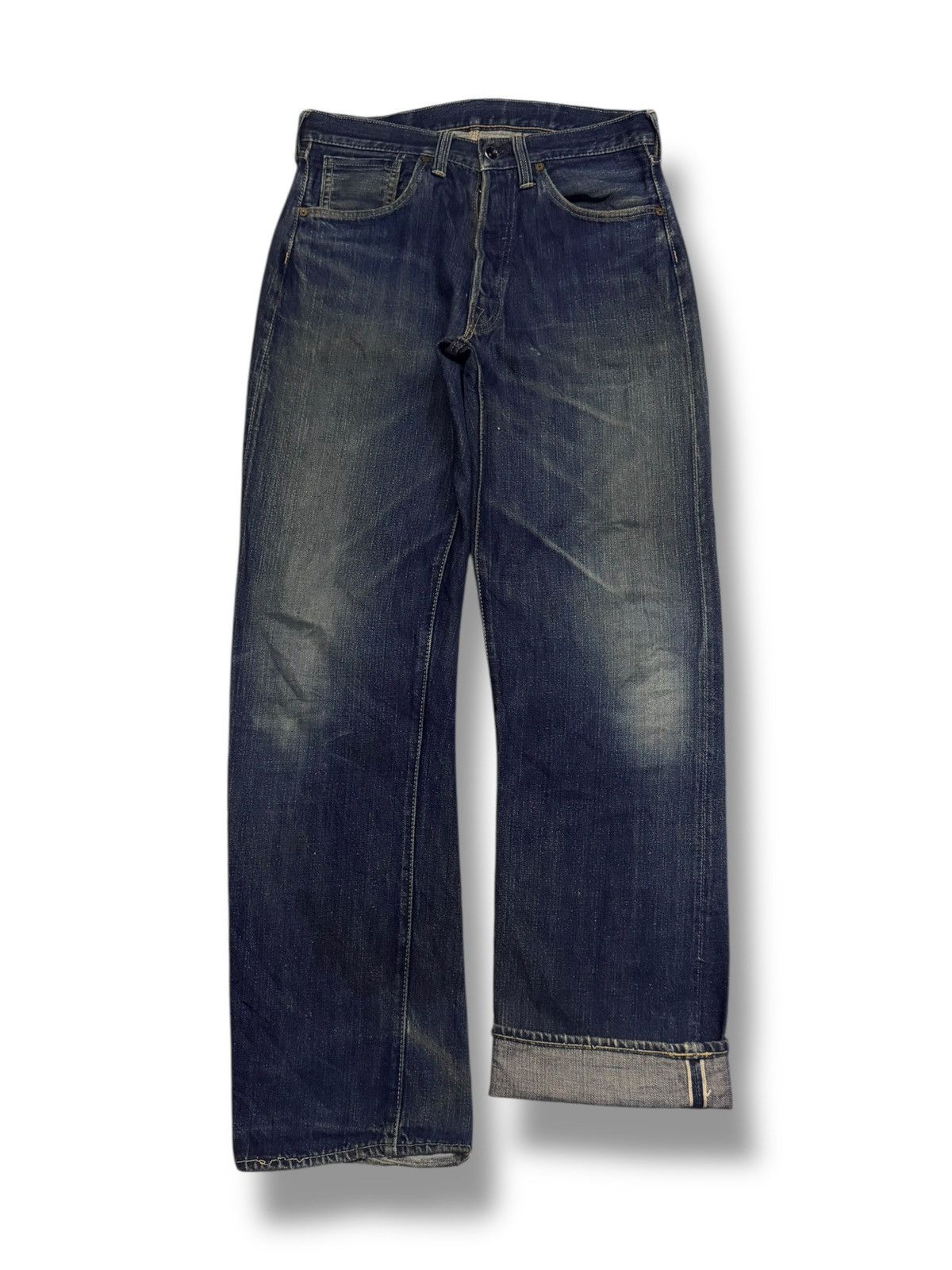The Real McCoy's Vintage 00s Joe McCoys & Co Lot 901 Selvedge Denim Japan W31 Size US 31 - 2 Thumbnail