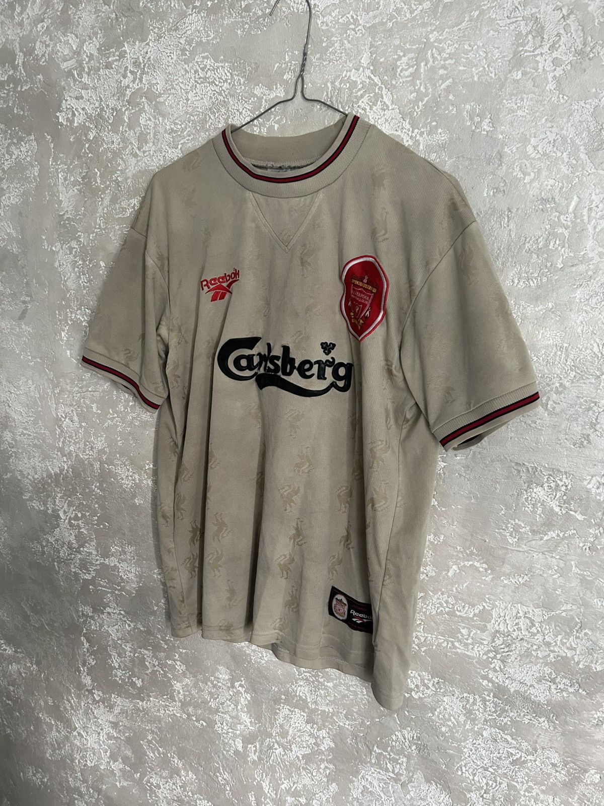 Liverpool 1996-97 Reebok away football shirt jersey