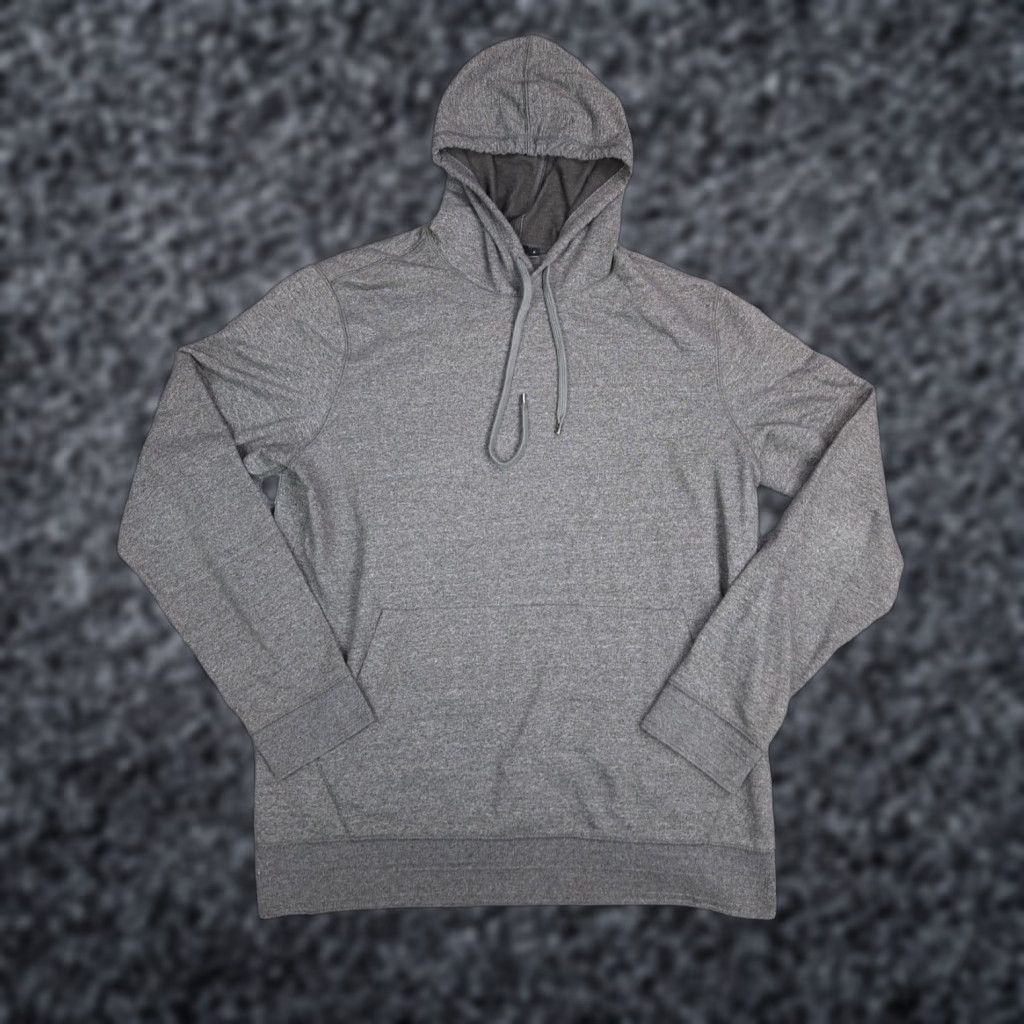 Vince Vince. Hoodie Men XL Gray Cotton Blend Pullover Hooded Regular Knit Modern Designer Fall Winter Outdoor Mens Size US XL / EU 56 / 4 - 1 Thumbnail