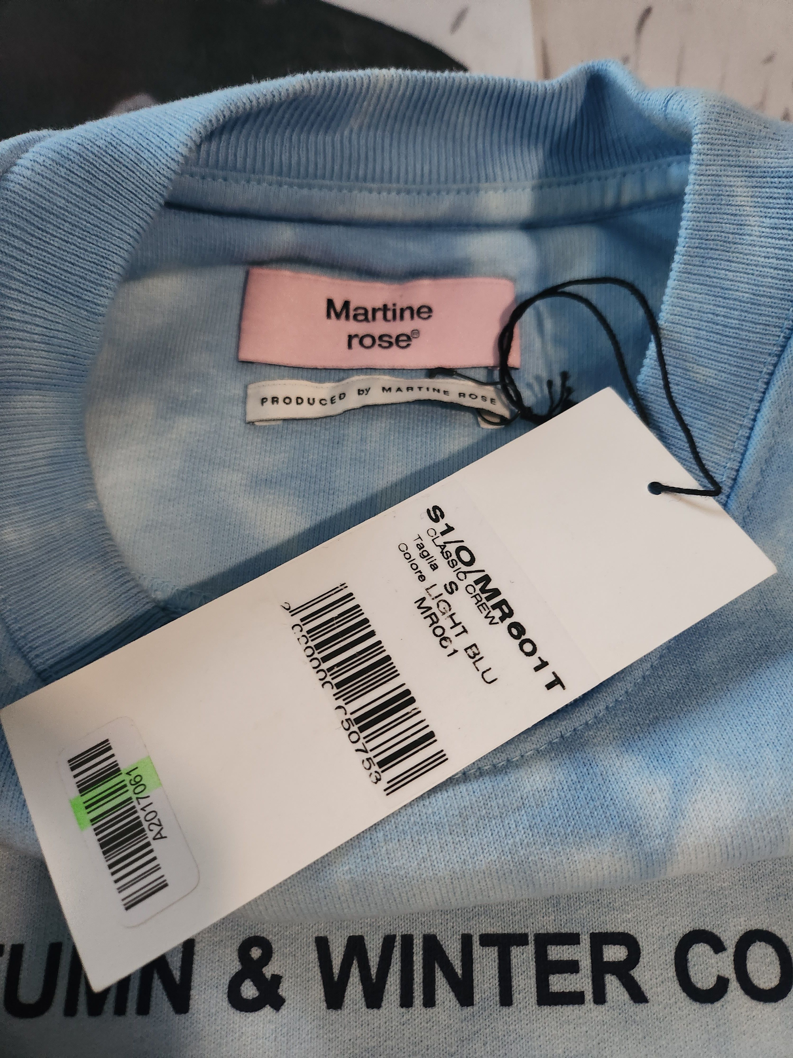 Martine Rose Classic Logo Crewneck Size US S / EU 44-46 / 1 - 3 Thumbnail