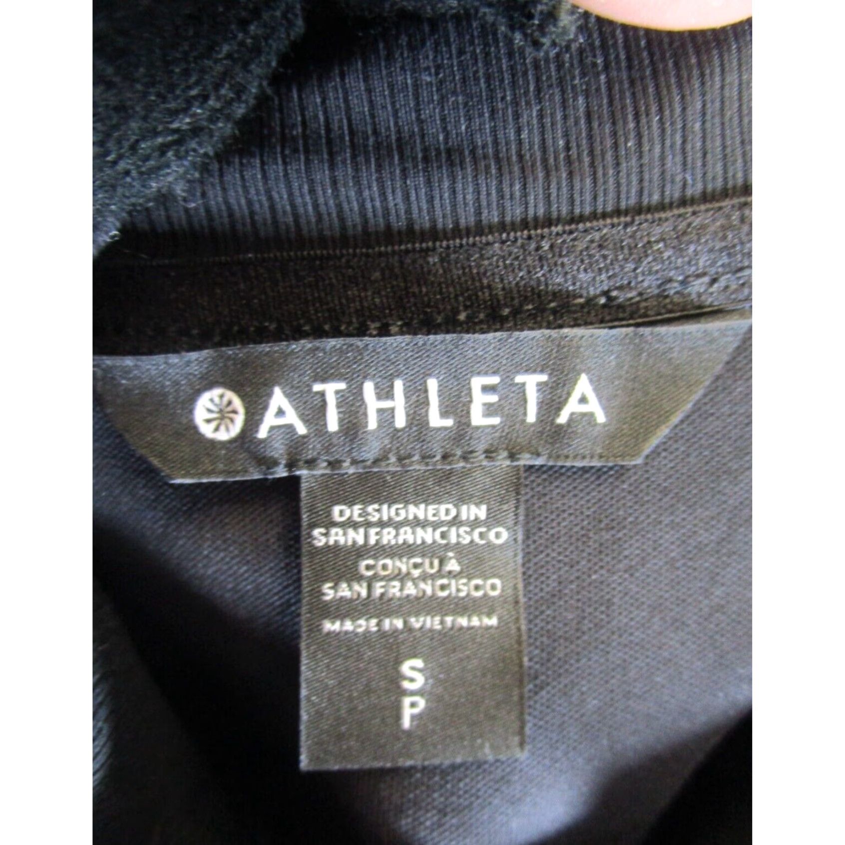 Athleta Athleta Womens Small Sweatshirt Venice Colorblock Blue Stretch Size S / US 4 / IT 40 - 6 Thumbnail