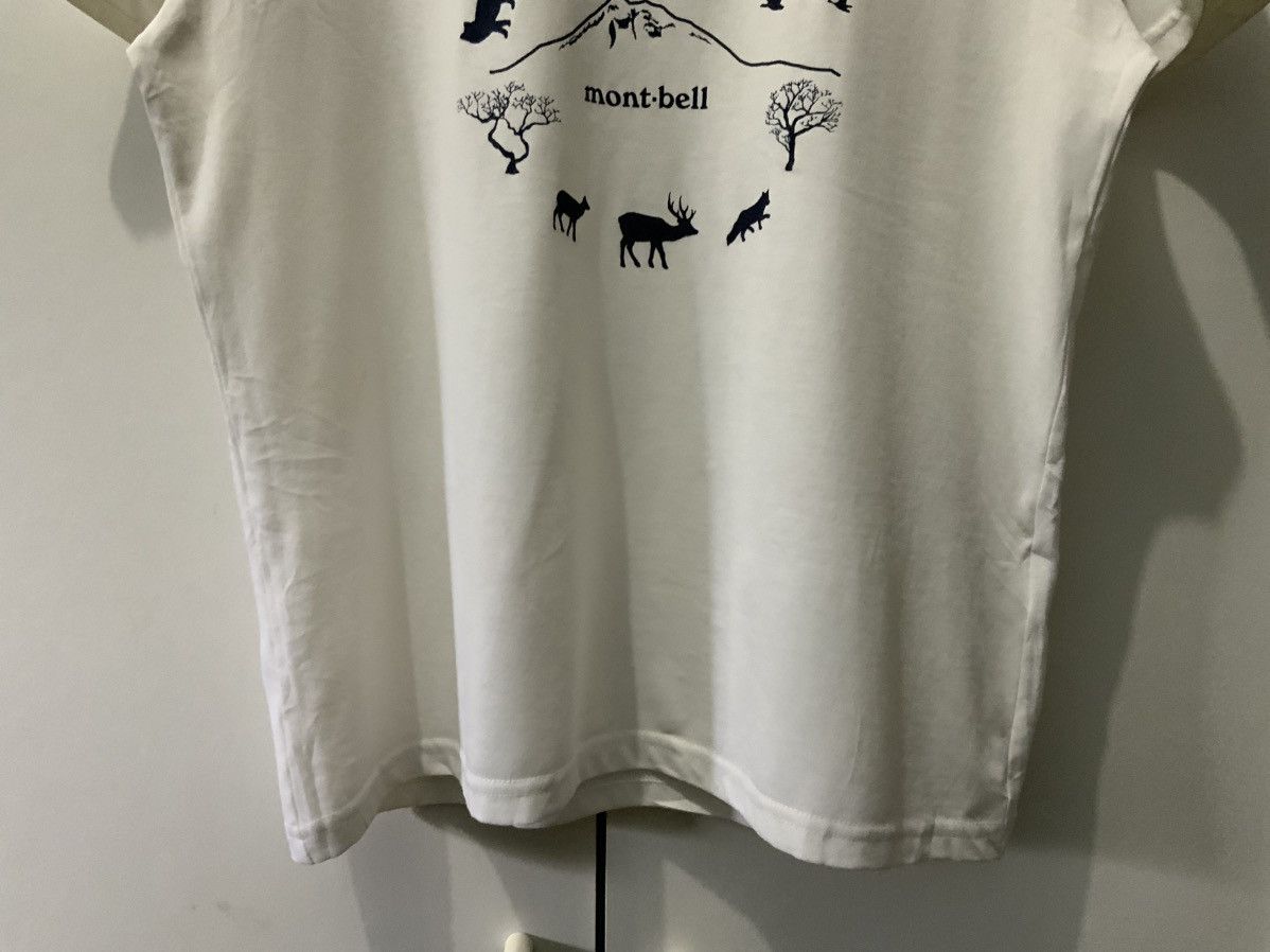 Montbell Montbell White Tee Size US L / EU 52-54 / 3 - 4 Thumbnail