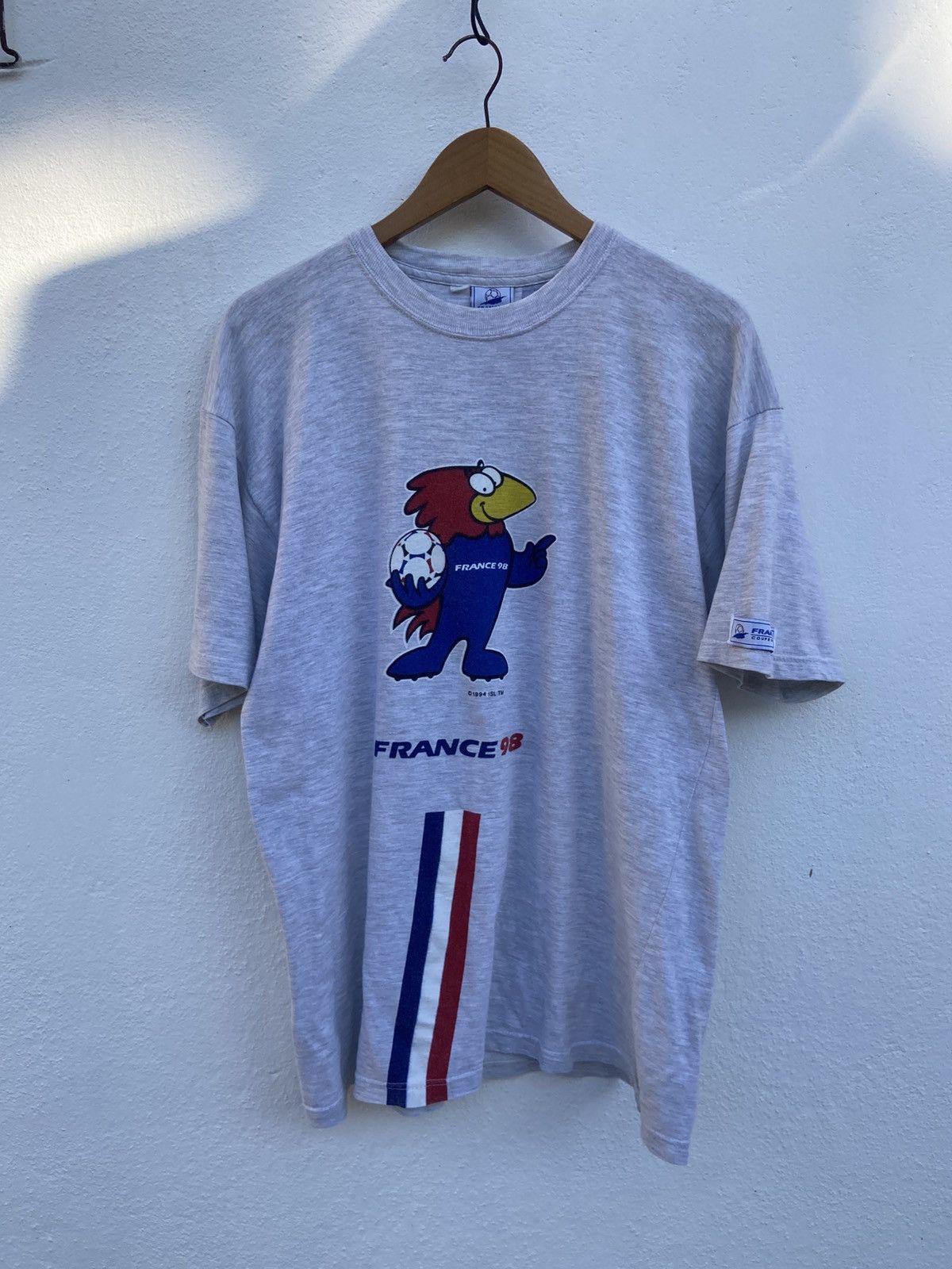 Vintage 🔥 Vintage 90s Vintage FIFA World Cup 1998 France Size US L / EU 52-54 / 3 - 2 Thumbnail