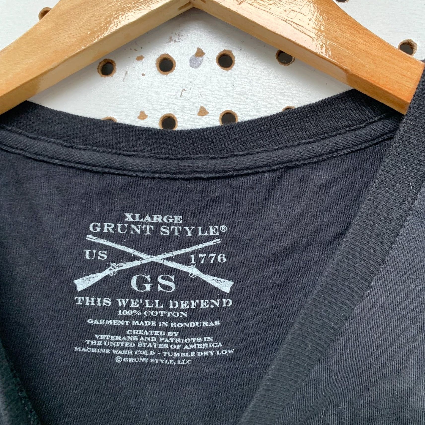 Vintage Grunt Style Shirt Mens XL Black I Do Solemnly Swear USA Flag Military Army Shirt XL Mens Black I Do Solemnly Swear USA Flag Military Army Size US XL / EU 56 / 4 - 4 Thumbnail