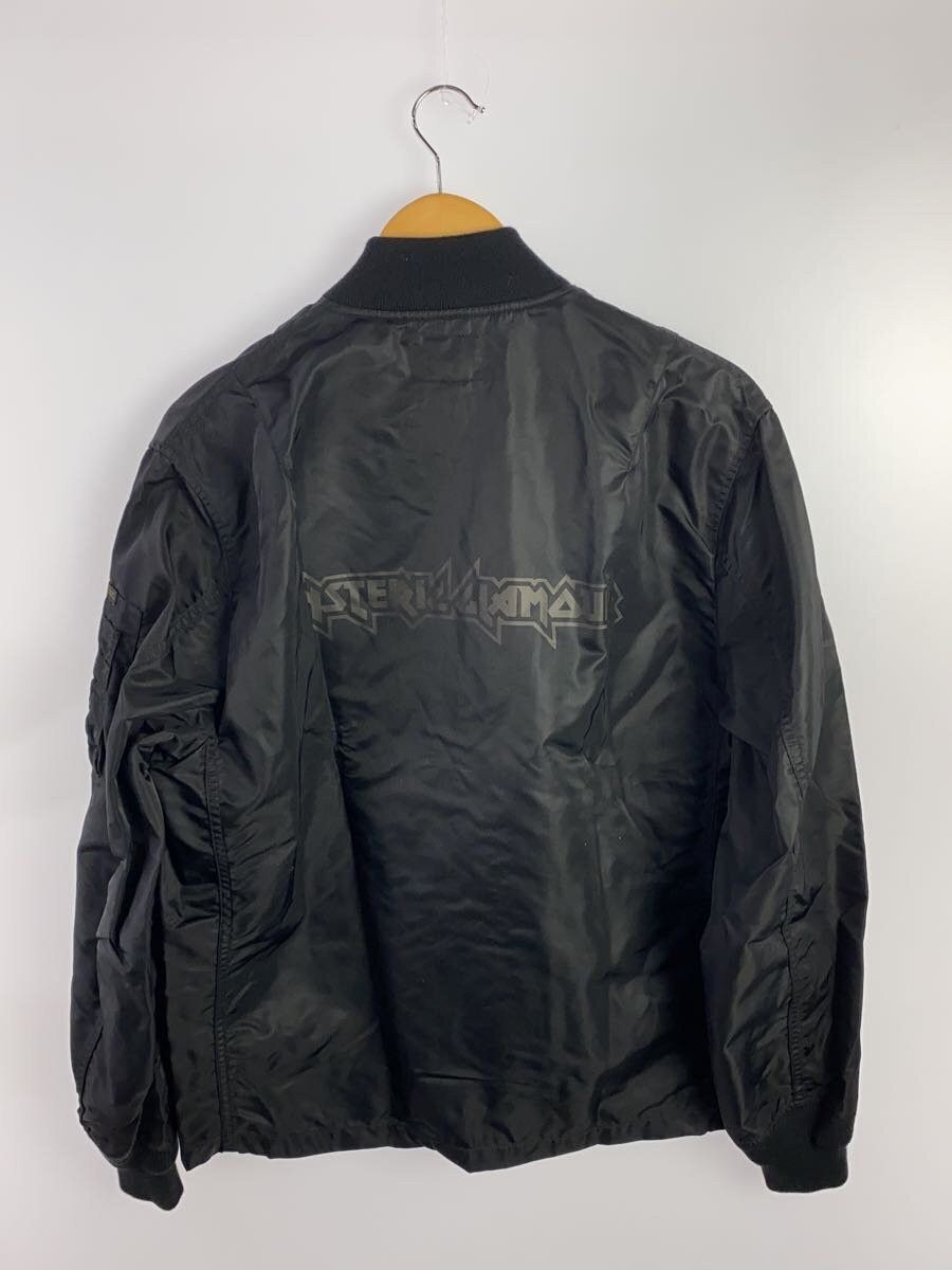 Hysteric Glamour Heavy Metal Logo MA-1 Bomber Jacket Size US L / EU 52-54 / 3 - 2 Thumbnail