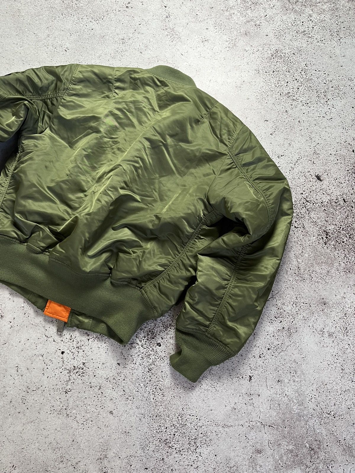Alpha Industries × Vintage 💣Vintage Alpha Industries Bomber Ma-1 Bomber Size US M / EU 48-50 / 2 - 10 Thumbnail