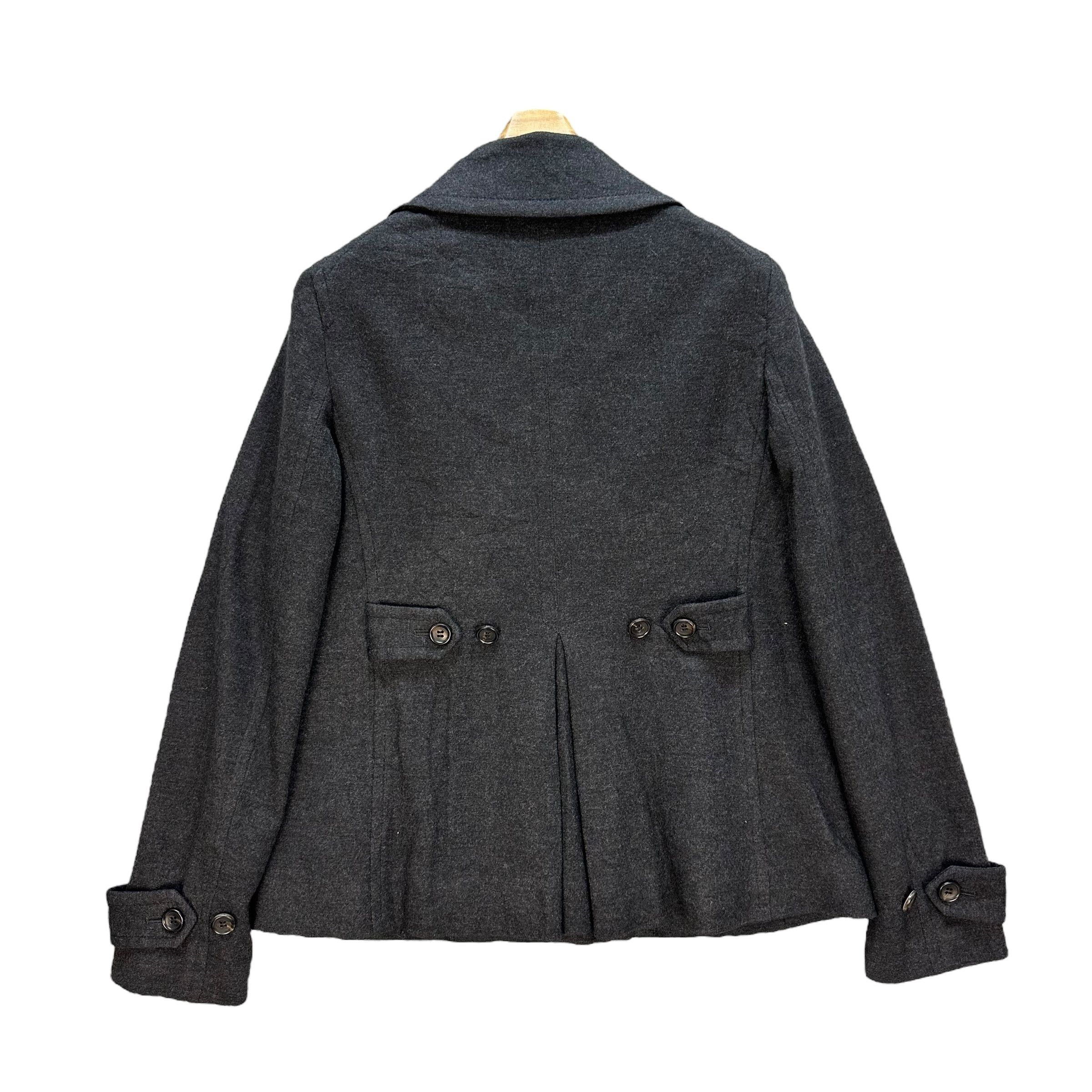 Theory Theory Luxe Double Breasted Belted Wool Coat #A25-0564 Size S / US 4 / IT 40 - 10 Thumbnail
