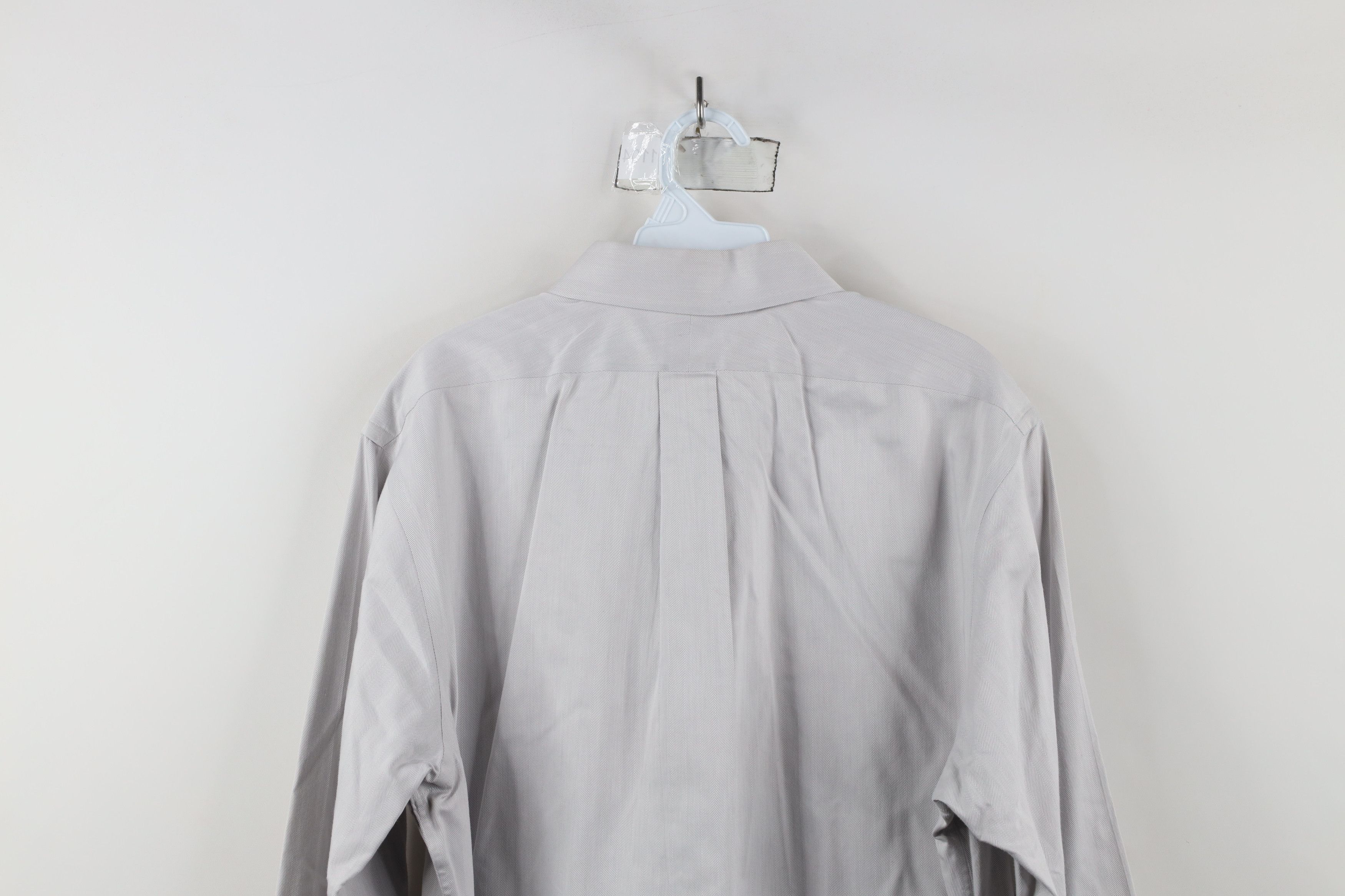 Brooks Brothers × Vintage Vintage Brooks Brothers Herringbone Collared Button Shirt Size US M / EU 48-50 / 2 - 10 Thumbnail