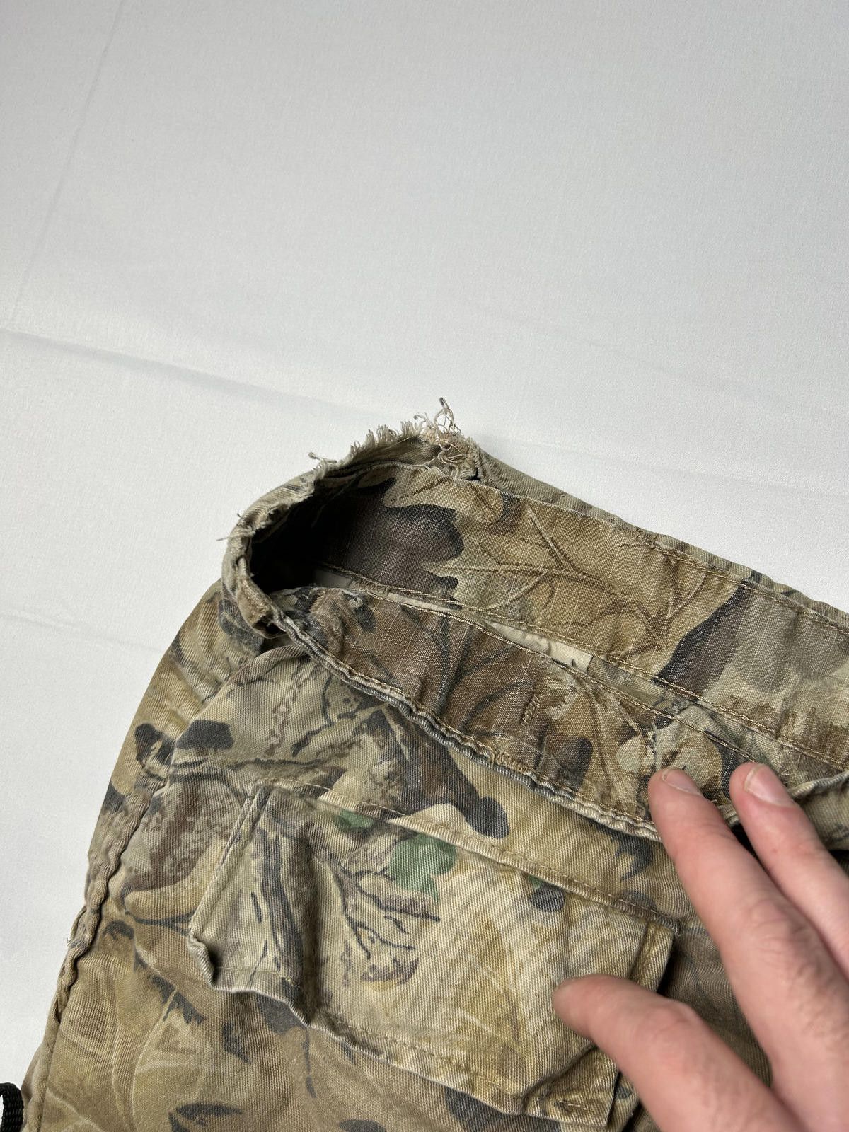 Realtree Real Tree Camo Heavyweight Cargo Trousers Hunting Hiking Size US 38 / EU 54 - 7 Thumbnail