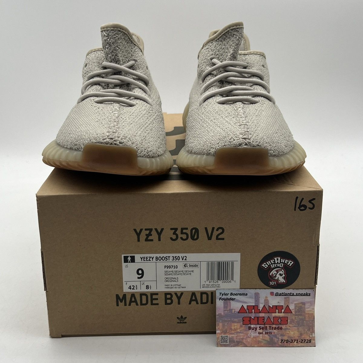 Adidas Yeezy boost 350 sesame Size US 9 / EU 42 - 2 Thumbnail