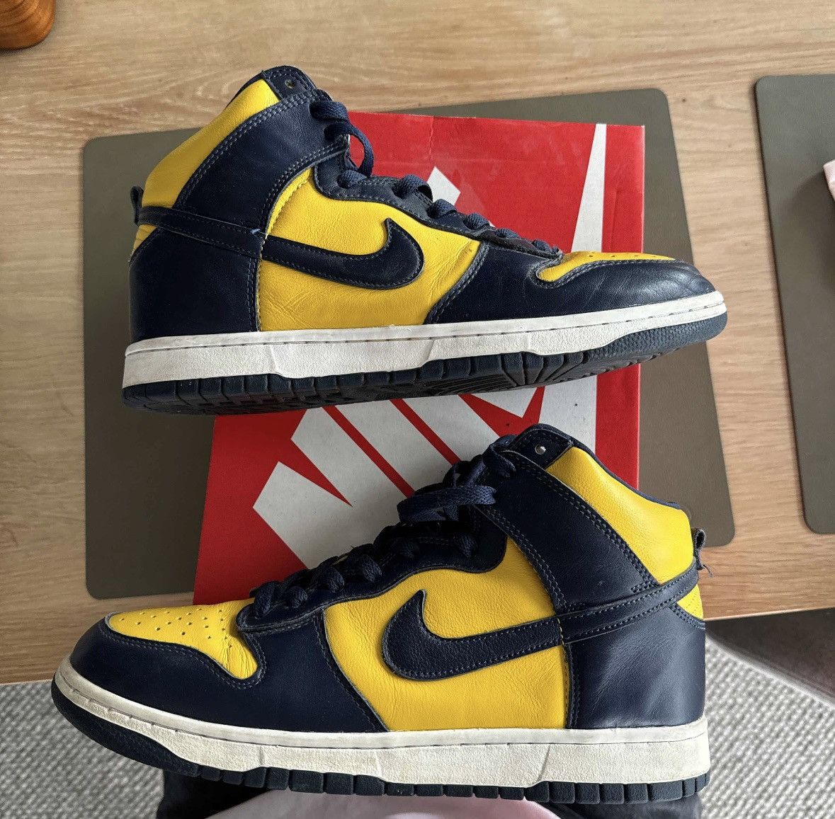 Nike Nike Dunk High Michigan State Size US 10.5 / EU 43-44 - 1 Thumbnail