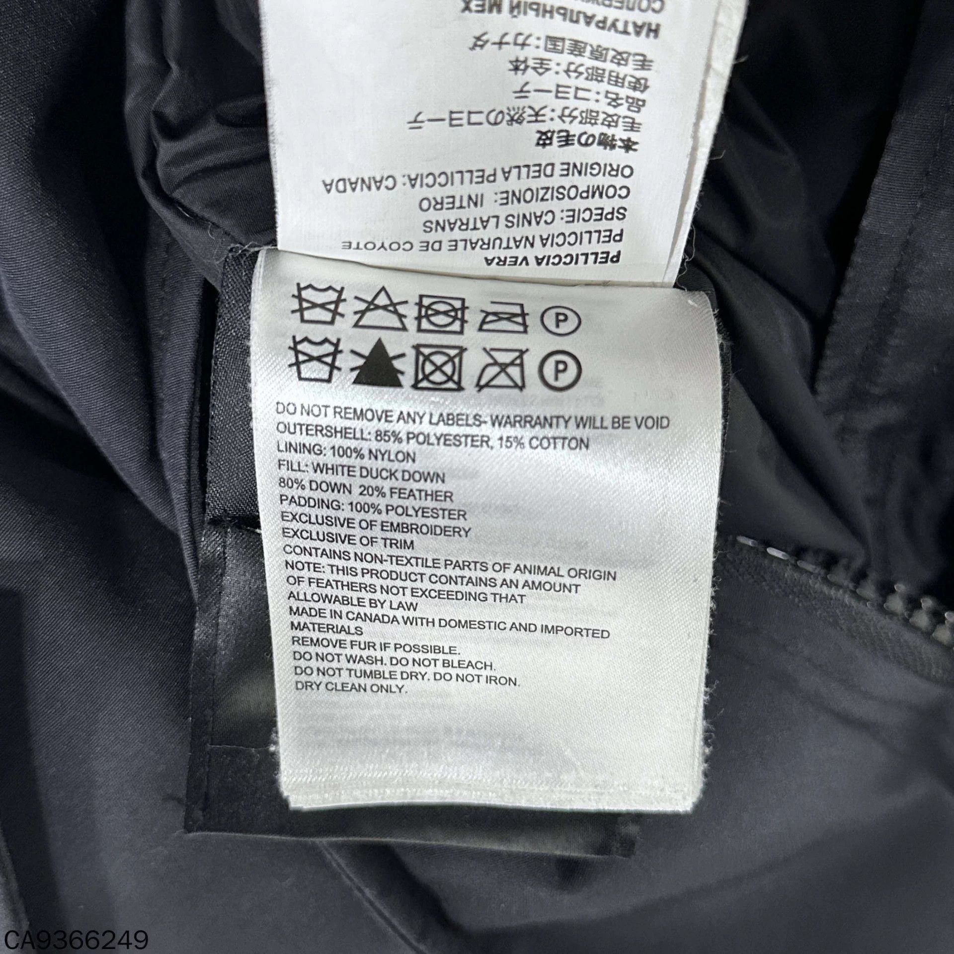 Canada Goose Canada Goose black mid-length fur trim down parka XS Size XS / US 0-2 / IT 36-38 - 7 Thumbnail