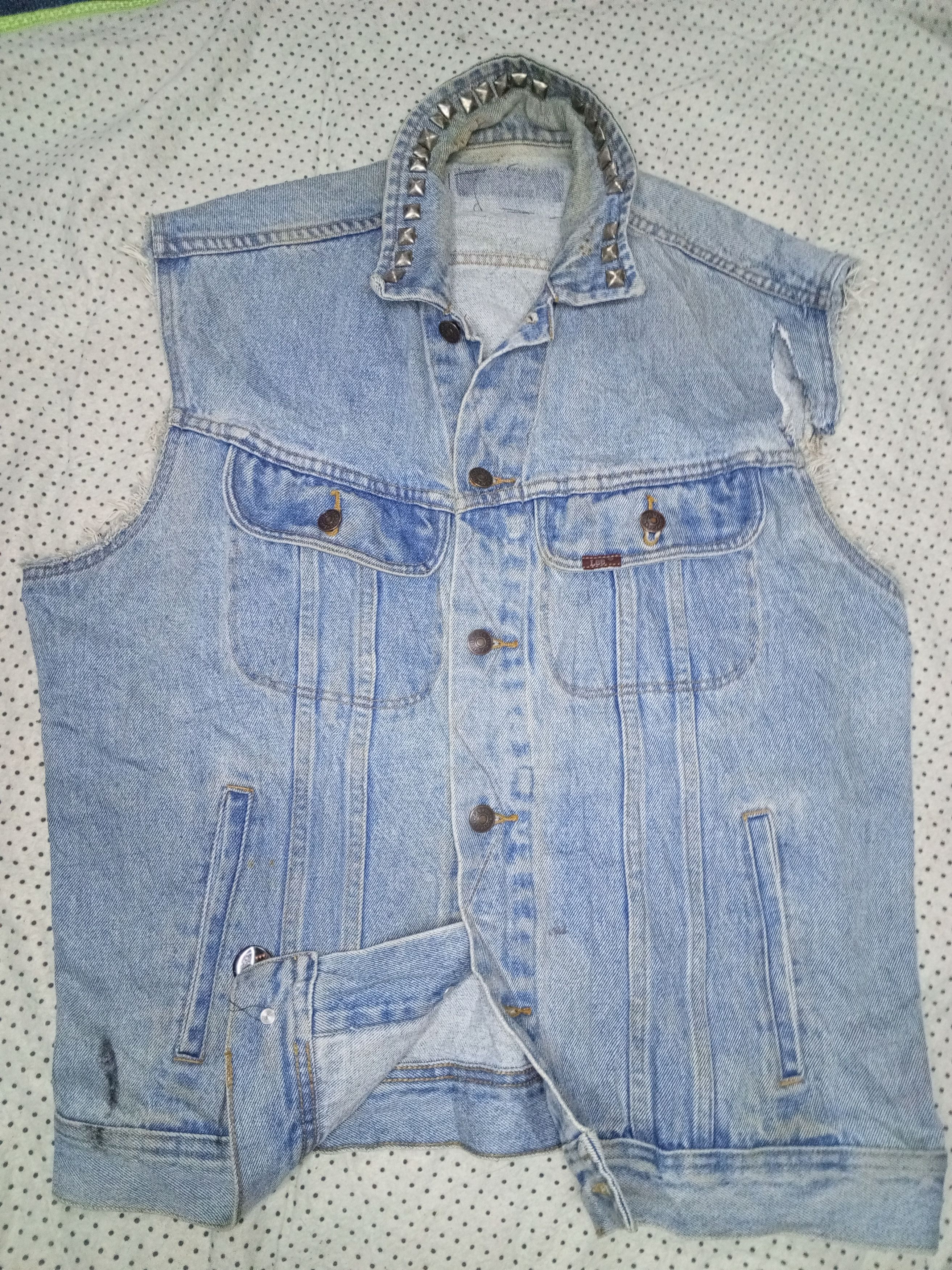 Lee × Misfits × Nirvana Lee denim vest band nirvana rare Size US L / EU 52-54 / 3 - 1 Thumbnail