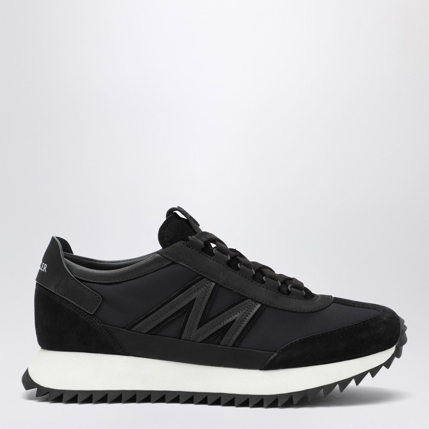 Moncler Moncler Pacey2 Sneakers In Black Suede And Nubuck Size US 6 / IT 36 - 1 Thumbnail