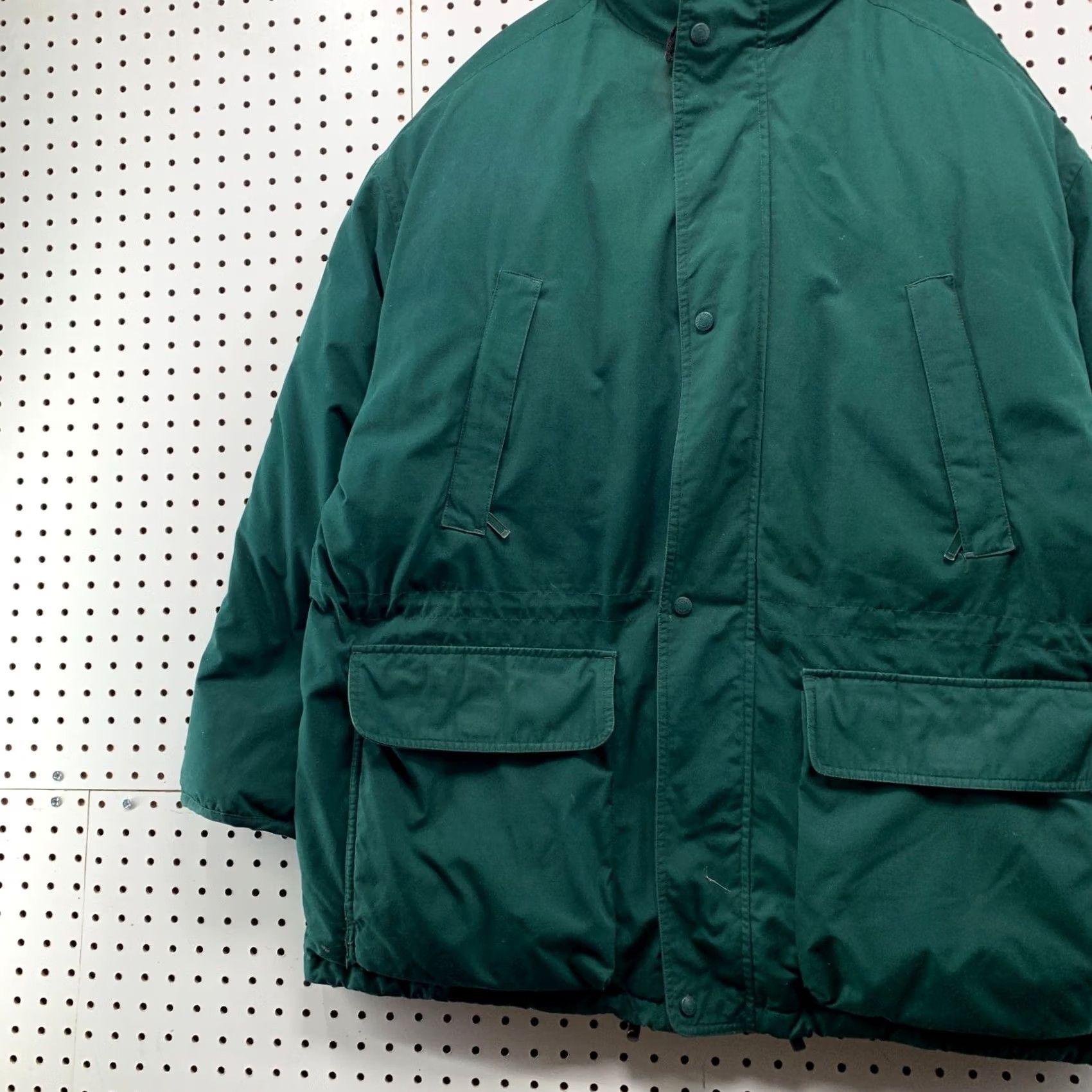 Eddie Bauer VINTAGE Eddie Bauer Parka Down Jacket Mens Large Green Ridgeline Hooded Puffer Size US L / EU 52-54 / 3 - 3 Thumbnail