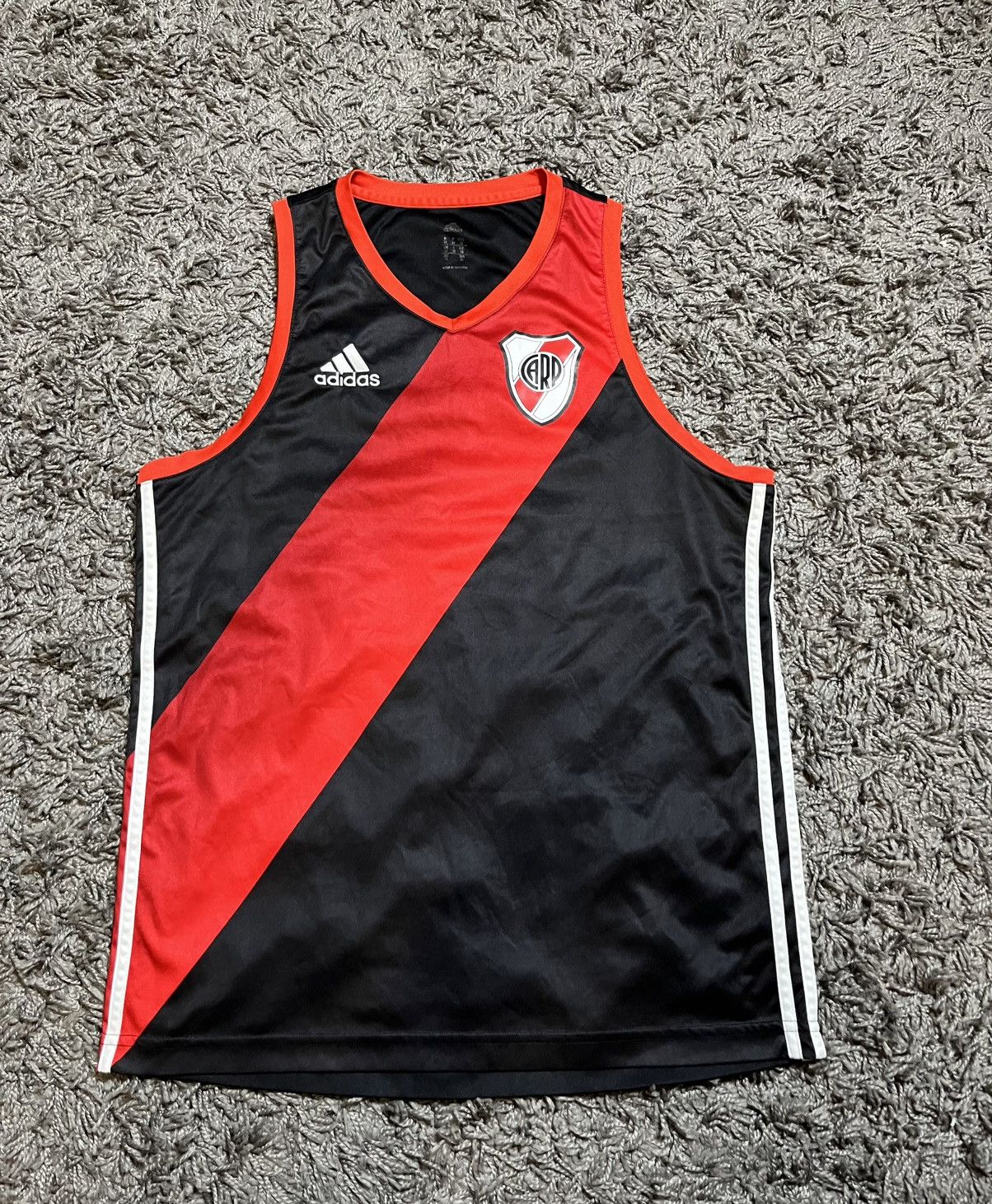 Adidas ADIDAS RIVER PLATE 2016/17 SOCCER FOOTBALL JERSEY VEST Size US M / EU 48-50 / 2 - 1 Thumbnail