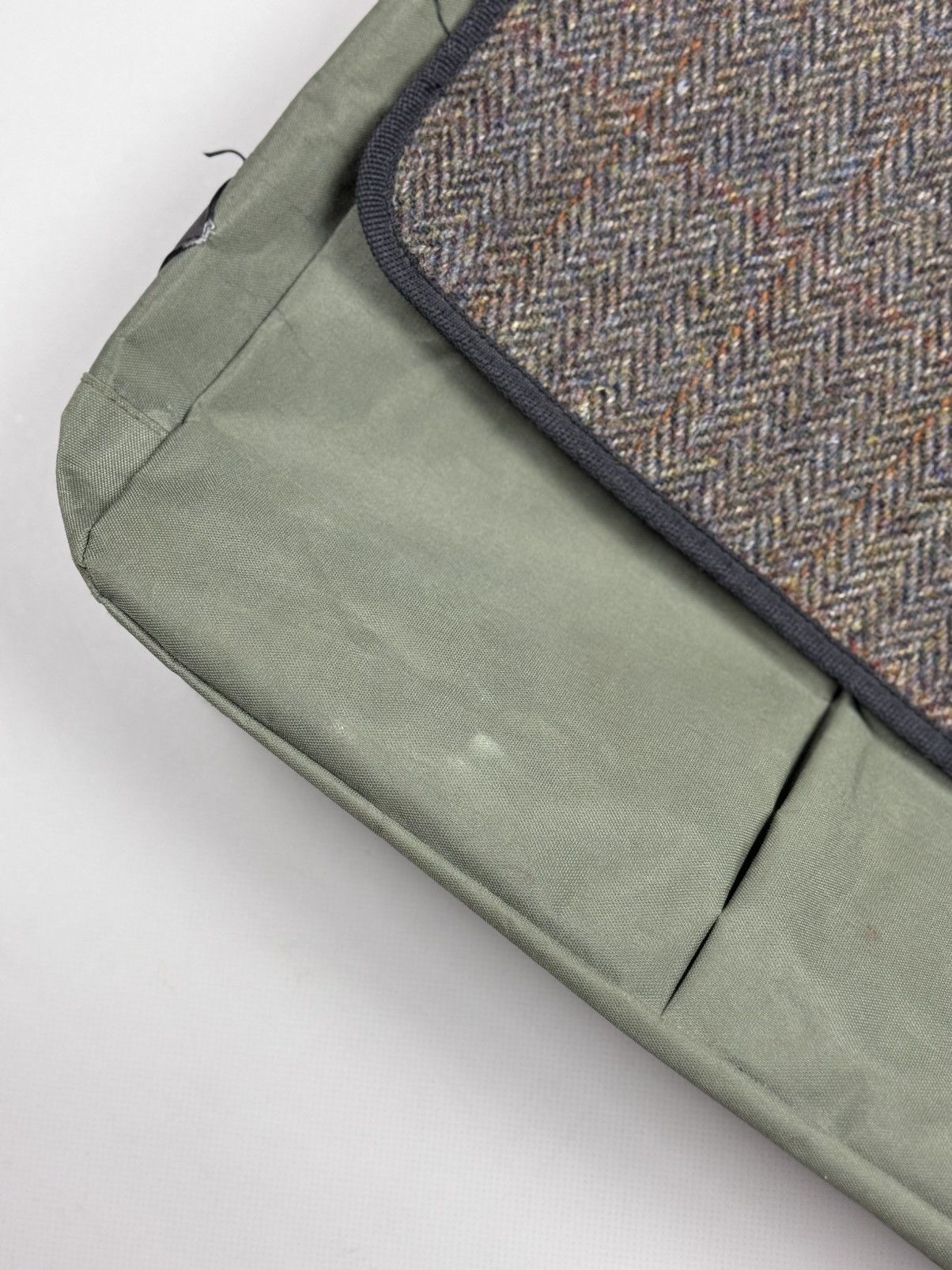 Harris Tweed Harris Tweed Wool Messenger Crossbody Shoulder Bag Size ONE SIZE - 9 Thumbnail