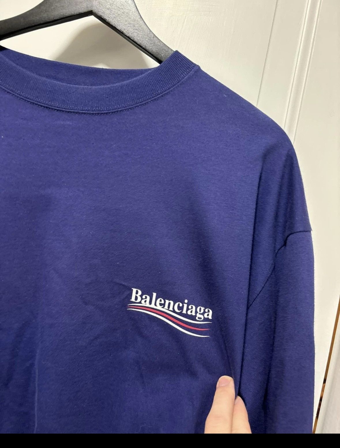 Balenciaga Balenciaga logo tee(new) Size US M / EU 48-50 / 2 - 4 Thumbnail