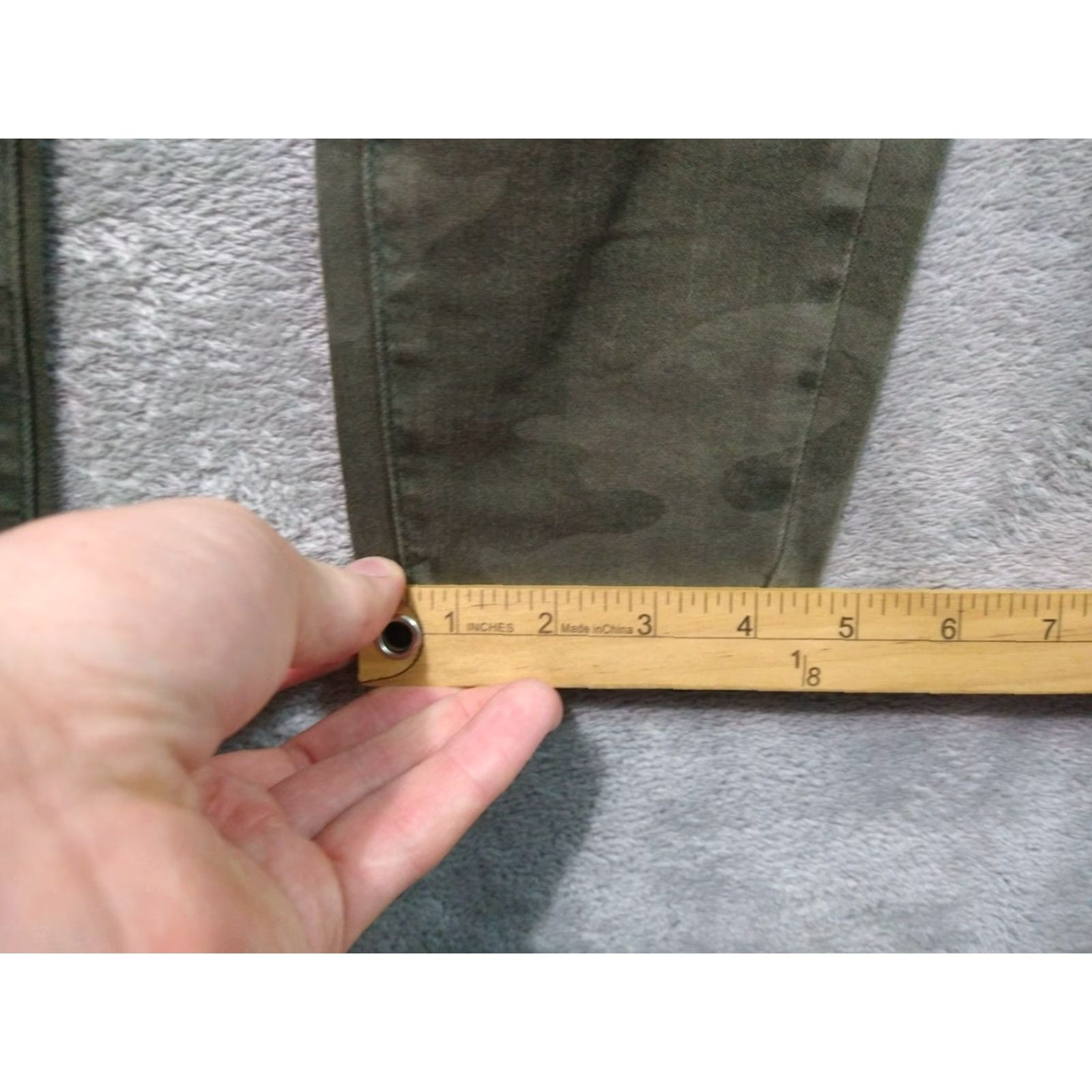 American Eagle Outfitters American Eagle Jeans Women 4 Camo Jegging Next Level Stretch Curvy Super Hi Rise Size 27" / US 4 / IT 40 - 6 Thumbnail