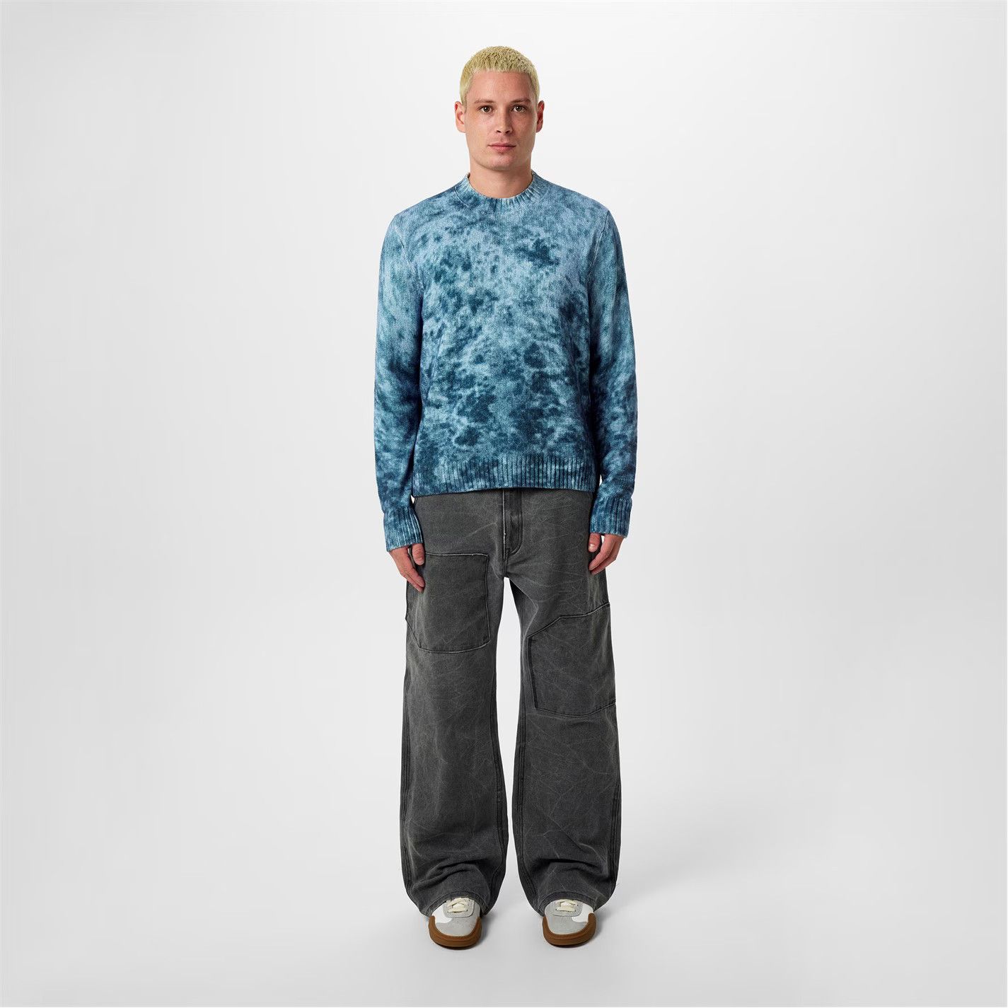 Acne Studios o1g2r1mq0825 Acid Jumper in Blue Size US M / EU 48-50 / 2 - 5 Thumbnail