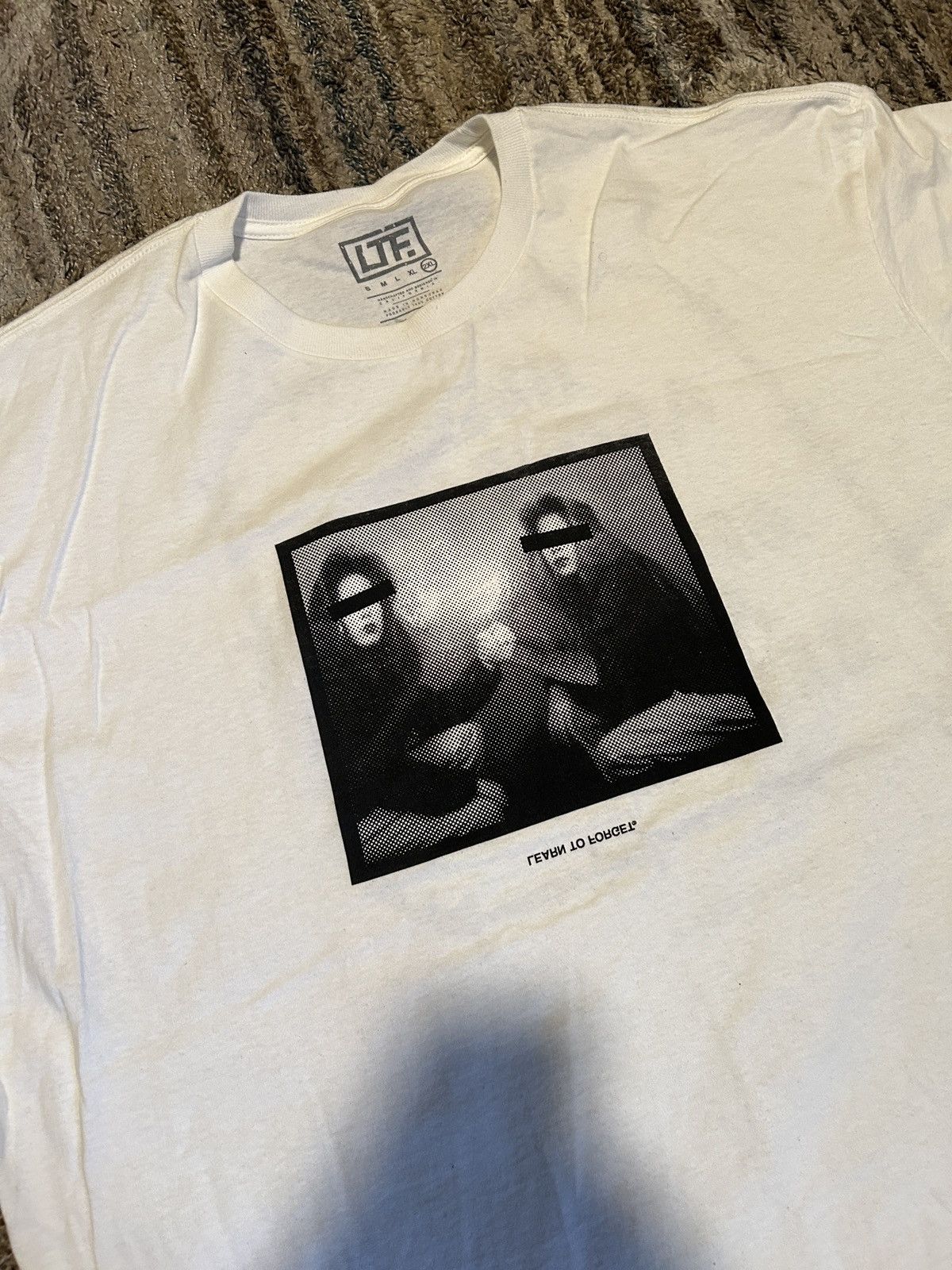 Other Learn to Forget Never Above You T-Shirt White Size US XXL / EU 58 / 5 - 2 Thumbnail