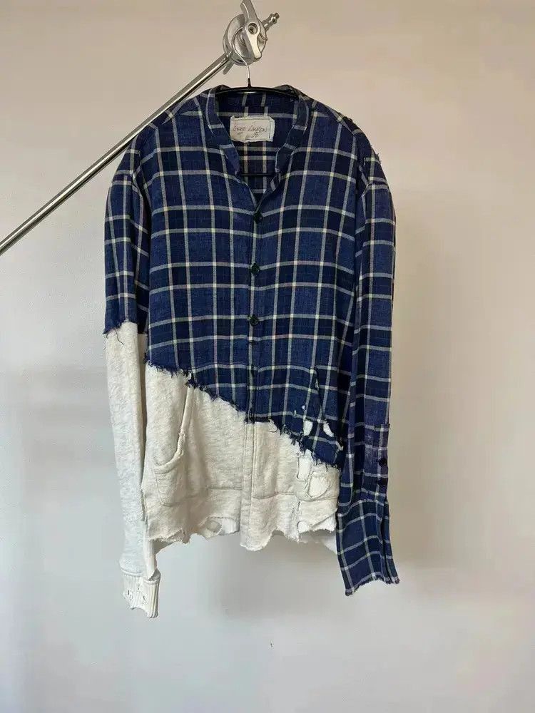 Greg Lauren Greg Lauren Joint Distressed Shirt Size US S / EU 44-46 / 1 - 1 Thumbnail