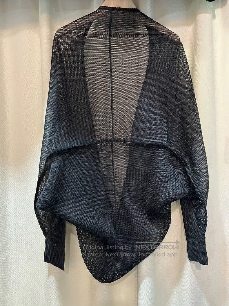 Issey Miyake Issey Miyake size:one size Black-Green Striped Tatami-Styl Size XXS / US 00 / IT 34 - 4 Thumbnail