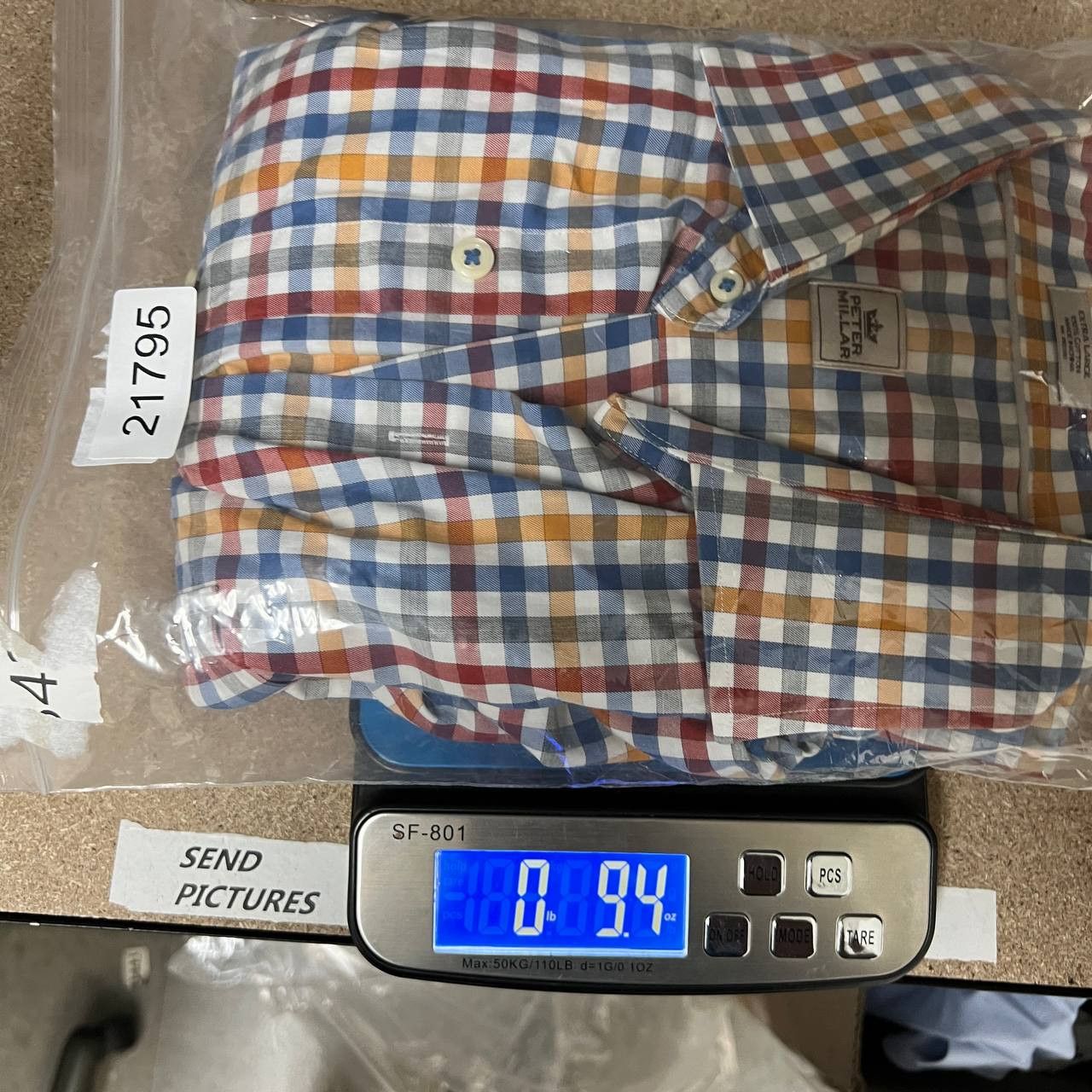 Peter Millar Peter Millar Button Down Shirt Men Long Sleeve Plaid XL Size US XL / EU 56 / 4 - 6 Thumbnail