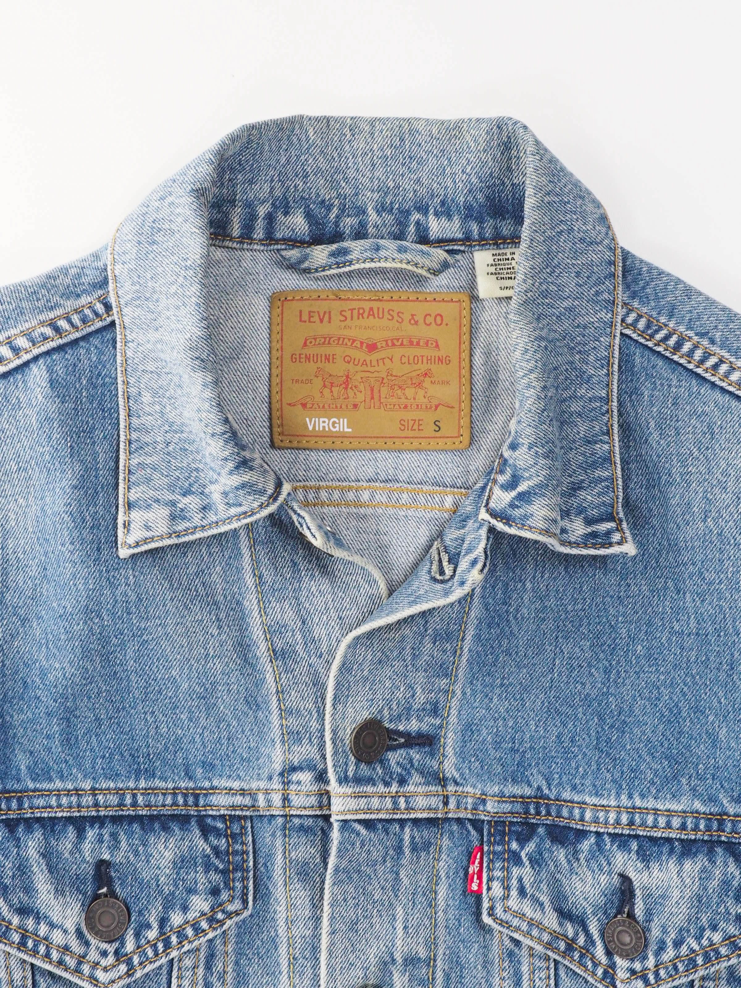 Virgil Abloh Virgil abloh x Levi’s trucker jacket Size US S / EU 44-46 / 1 - 4 Thumbnail