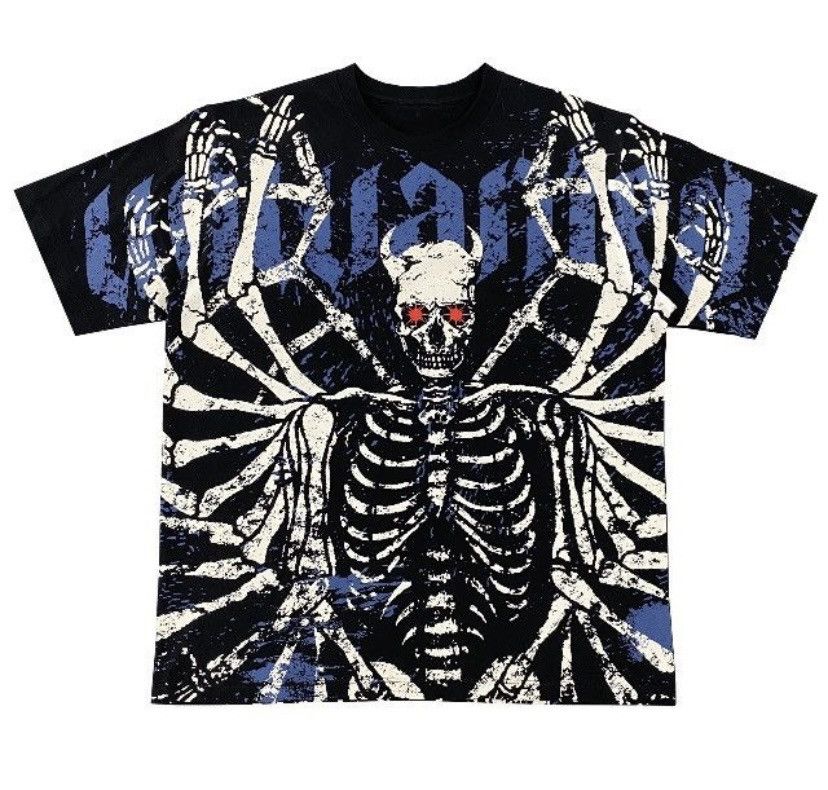 Superrradical HALF EVIL X SUPERRADICAL X UNWANTED skeleton T Size US M / EU 48-50 / 2 - 5 Thumbnail
