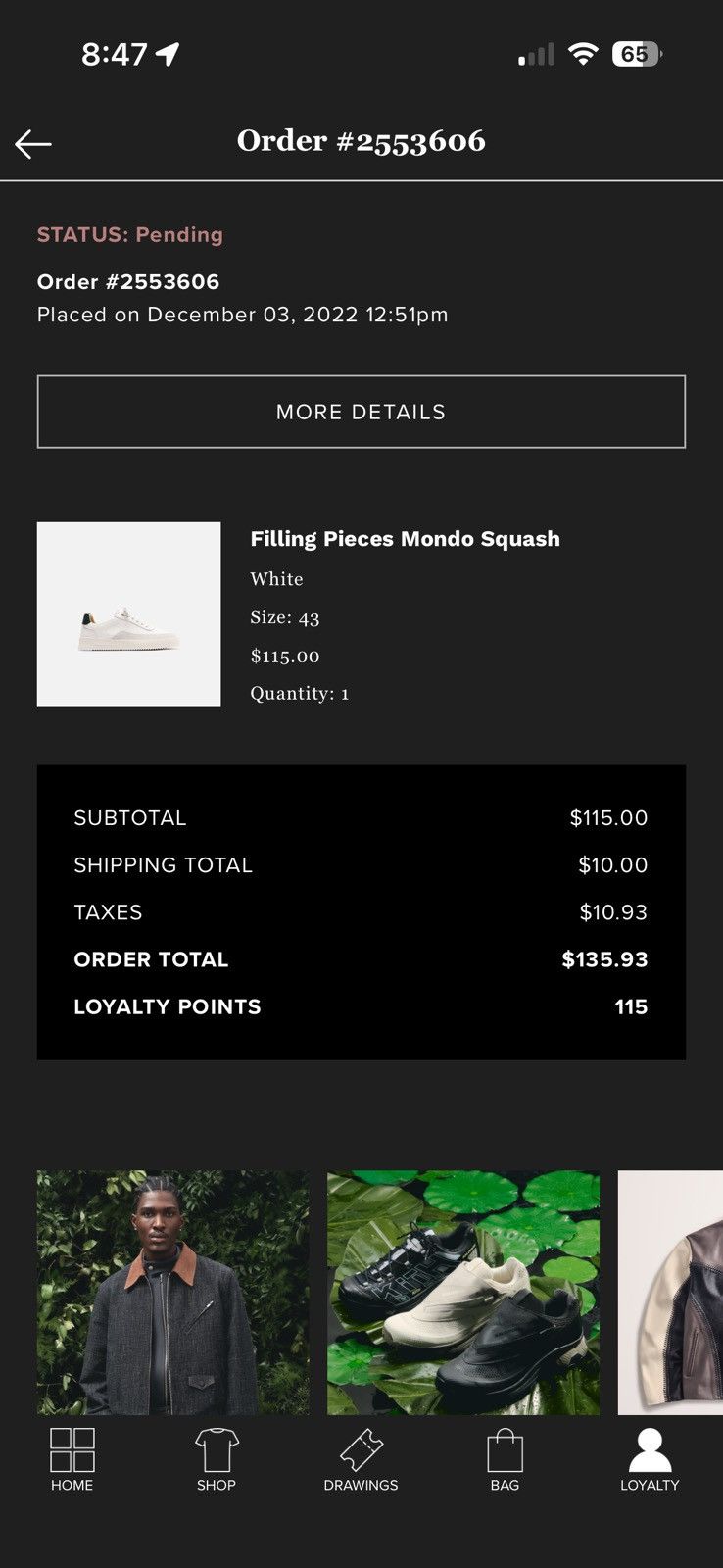 Filling Pieces Filling Pieces Mondo Size US 10.5 / EU 43-44 - 7 Thumbnail