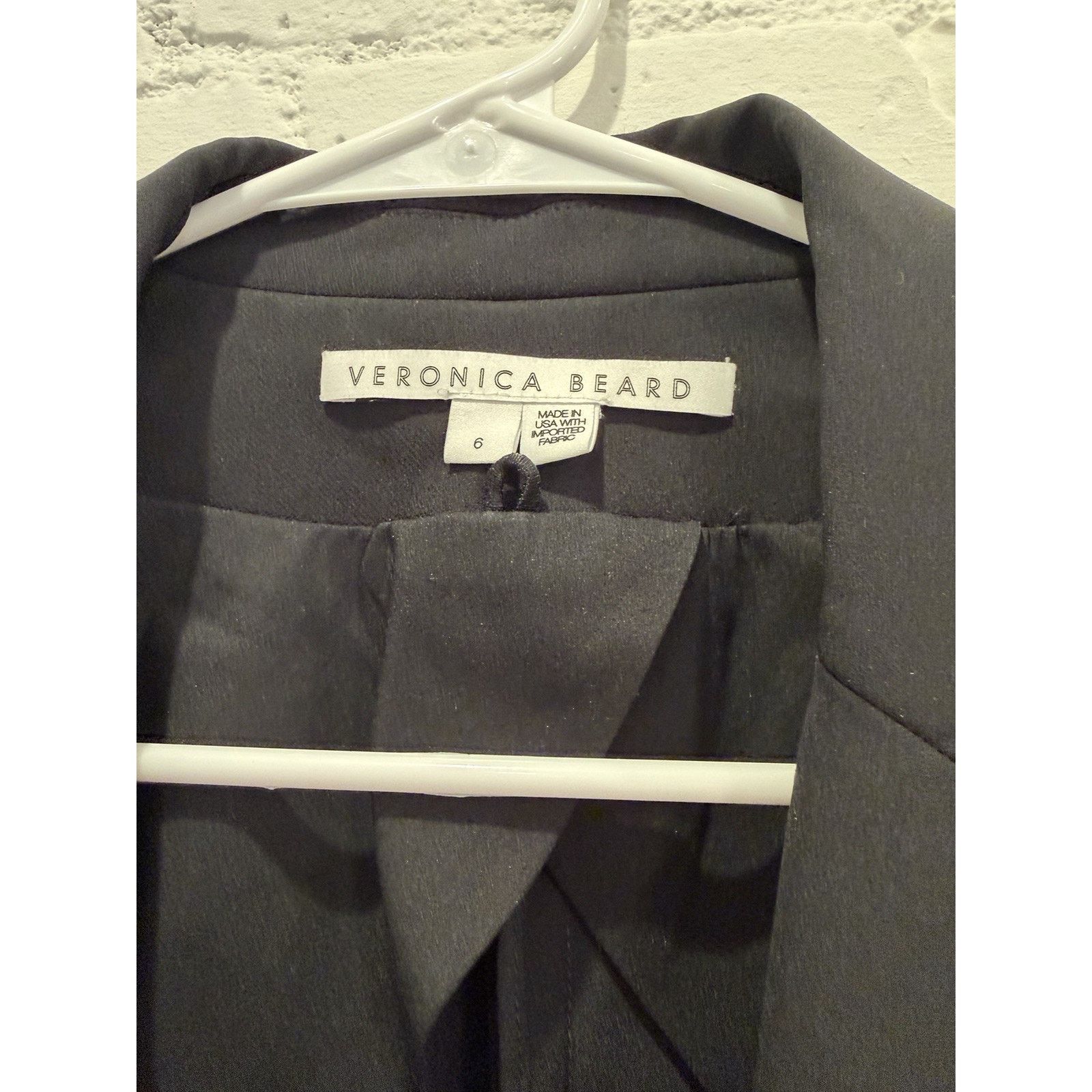 Veronica Beard NEW Veronica Beard Bi-Stretch Scuba Jacket in Black size 6 Size M / US 6-8 / IT 42-44 - 10 Thumbnail