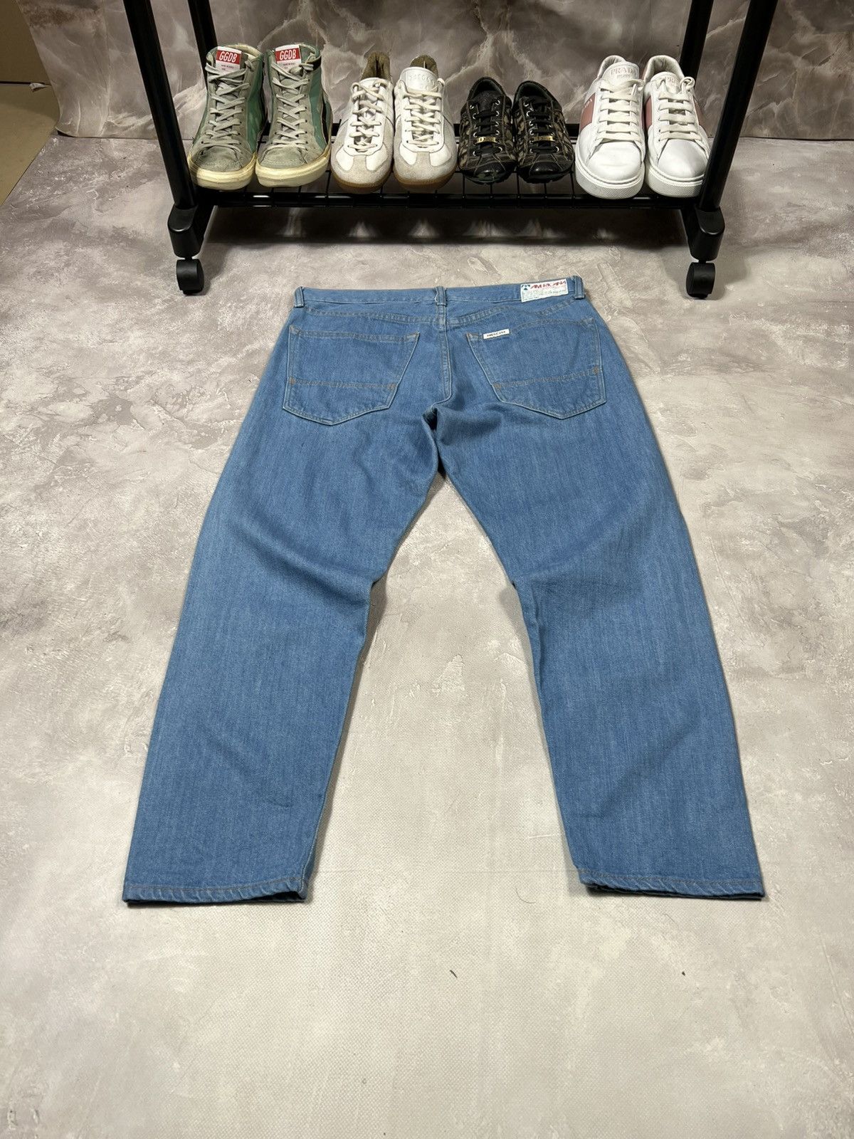 Vintage Vintage Japanese Brand Americana Blue Jeans Size 30" / US 8 / IT 44 - 2 Thumbnail