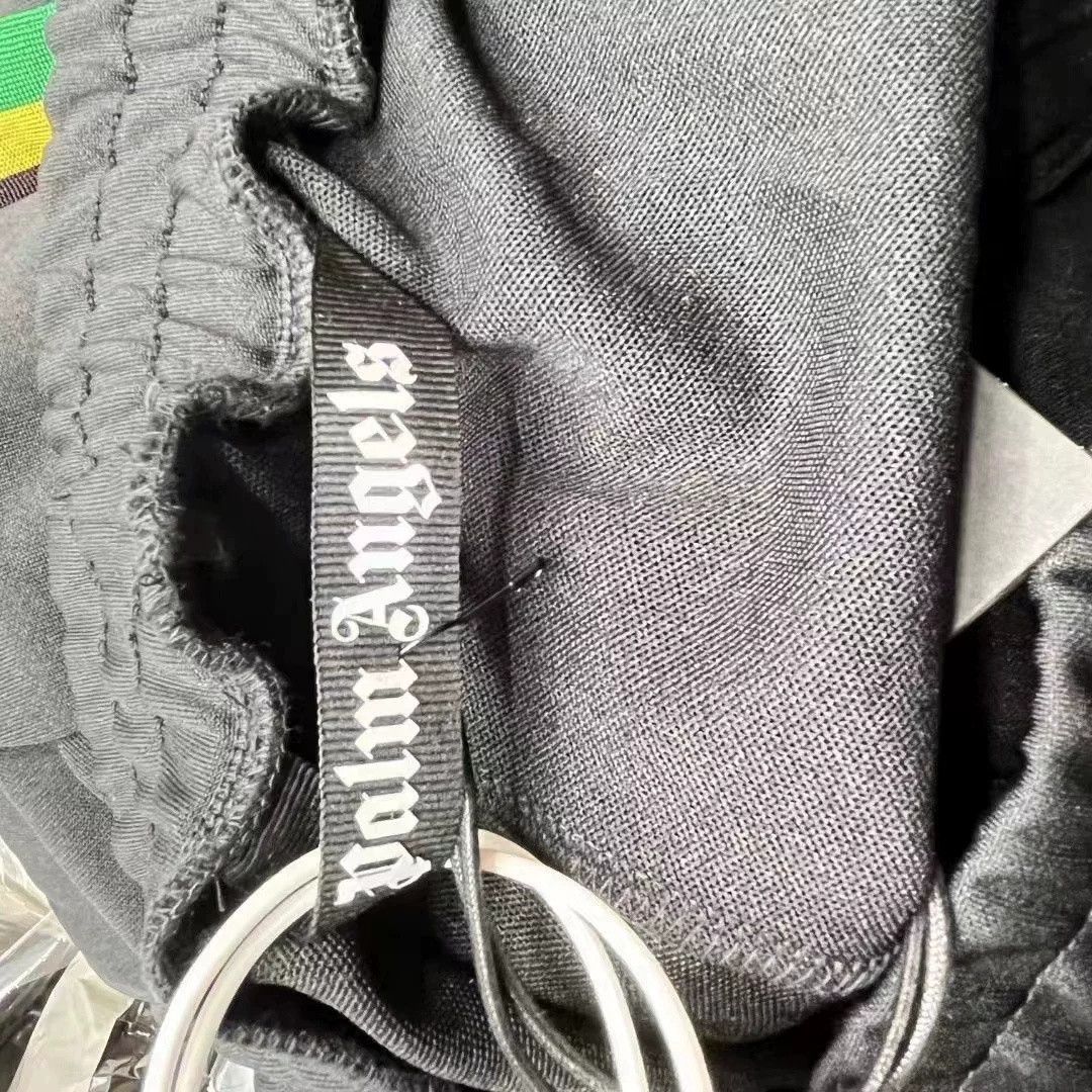 Palm Angels Palm Angels 23 Black Side Logo Zip Sweatpants Size US 32 / EU 48 - 5 Thumbnail