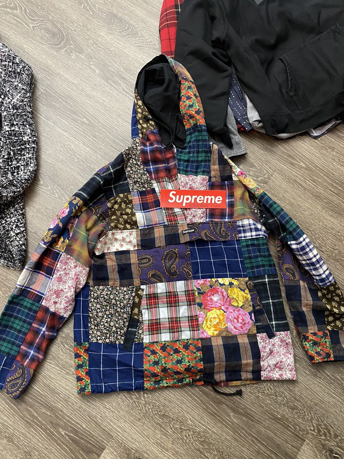 Supreme Patchwork Jacket | Grailed