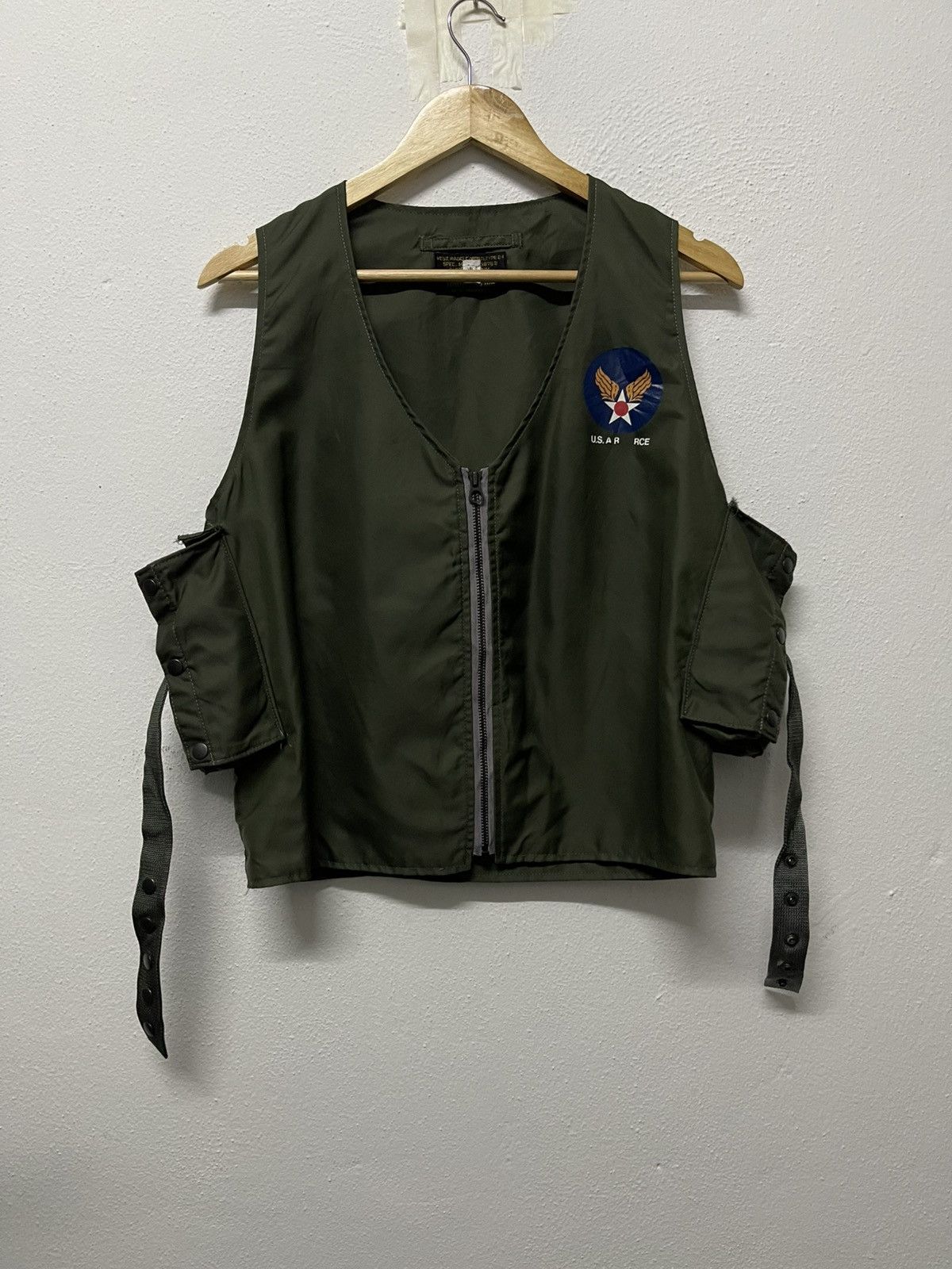 Other 80s HOUSTON INC VEST RADIO CARRIER ARMY RARE Size US M / EU 48-50 / 2 - 1 Thumbnail