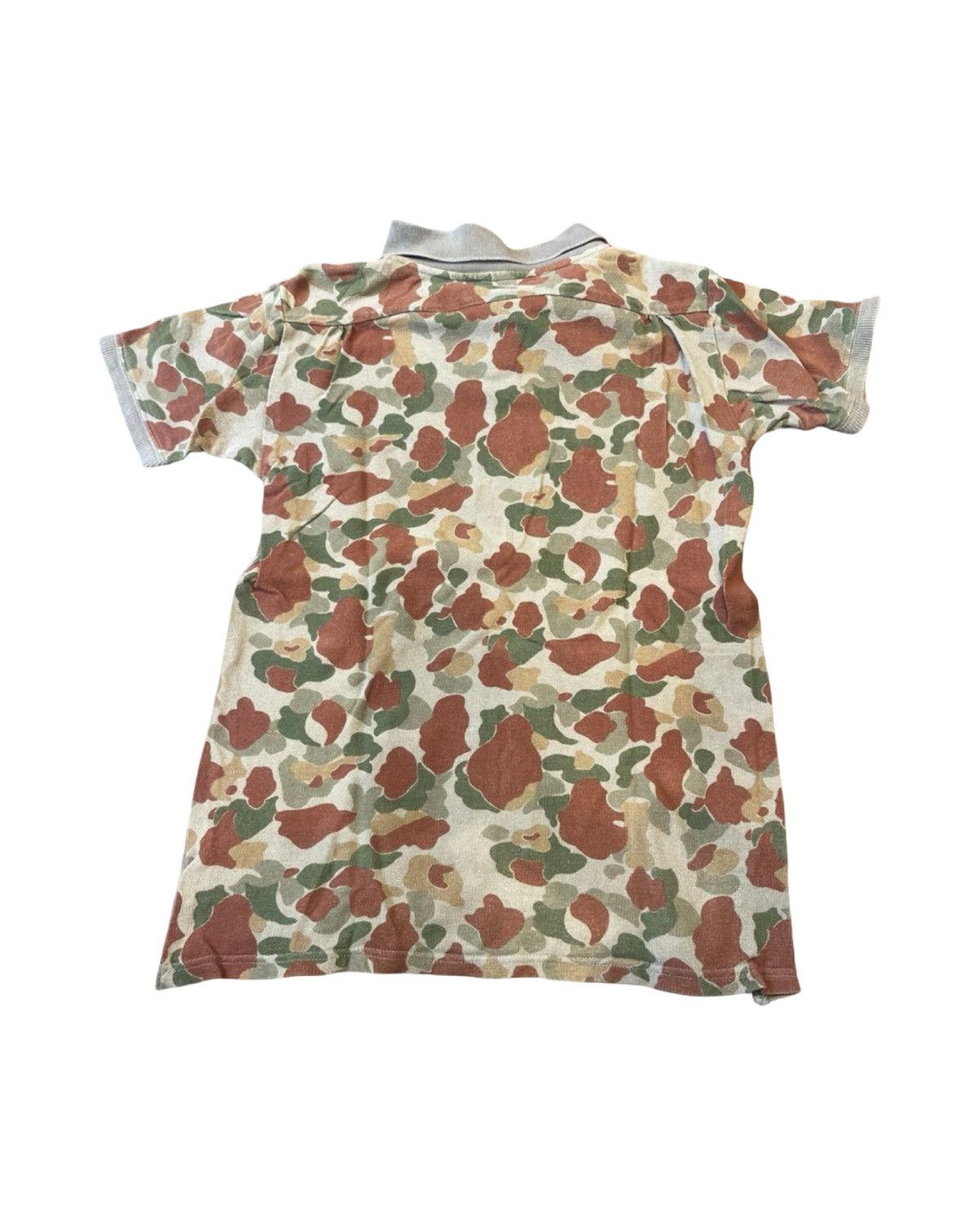 Kapital Camo Multi Color Floral Cotton Polo T-Shirt Size US M / EU 48-50 / 2 - 5 Thumbnail