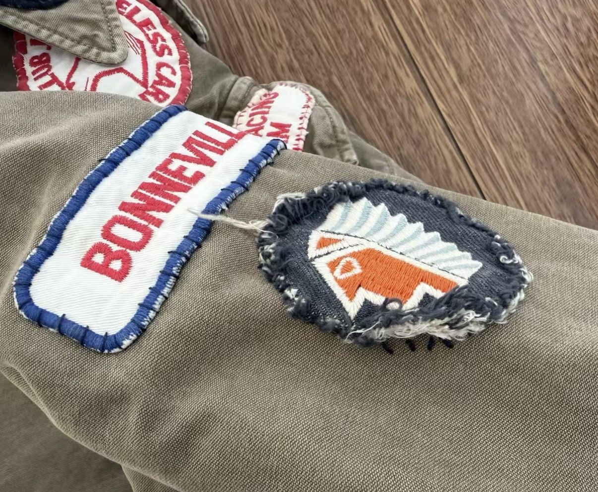 Visvim VISVIM ACHSE JKT PATCHES (DMGD CHINO), Appliqué Jacket Size US S / EU 44-46 / 1 - 6 Thumbnail