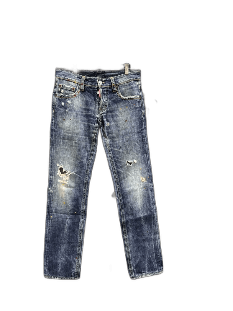 Dsquared2 dsquared2 Low Waist Slim Fit Jeans Size US 44 / EU 60 - 1 Thumbnail