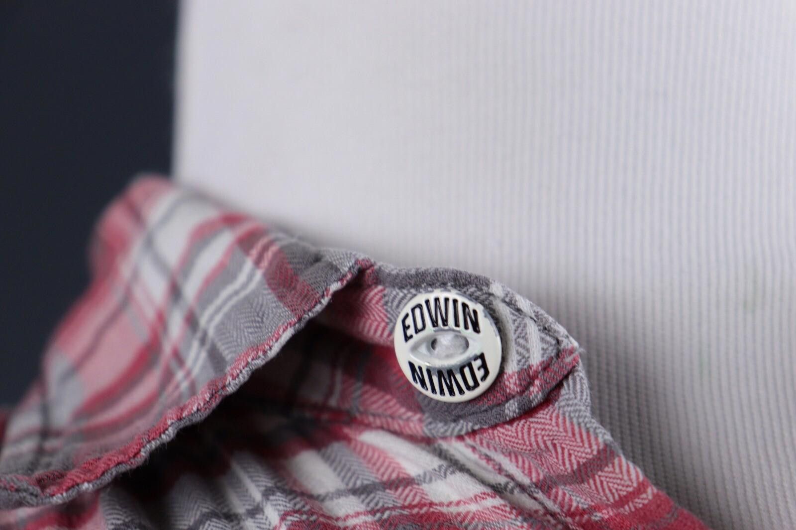 Edwin EDWIN Labour Multicolor Check Palid Flannel Shirt Size M Size US M / EU 48-50 / 2 - 4 Thumbnail