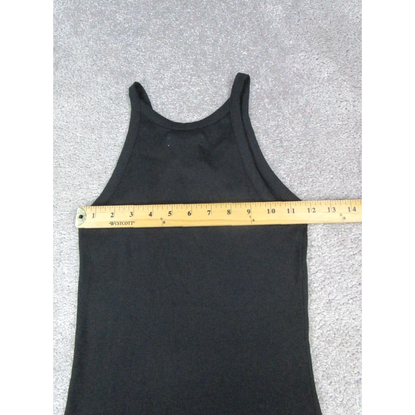 Madewell VINTAGE Madewell Dress Womens Small Black Cotton Knit Sleeveless Casual Summer 90s Women Size S / US 4 / IT 40 - 5 Thumbnail