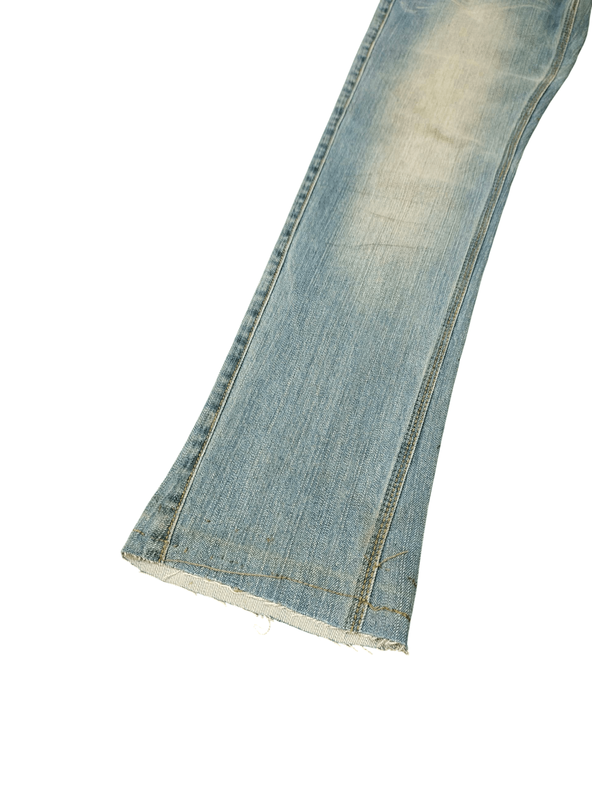 If Six Was Nine Flare Jeans Nicole Japan Denim Bootcut Ifsixwasnine Lgb Size US 31 - 9 Thumbnail