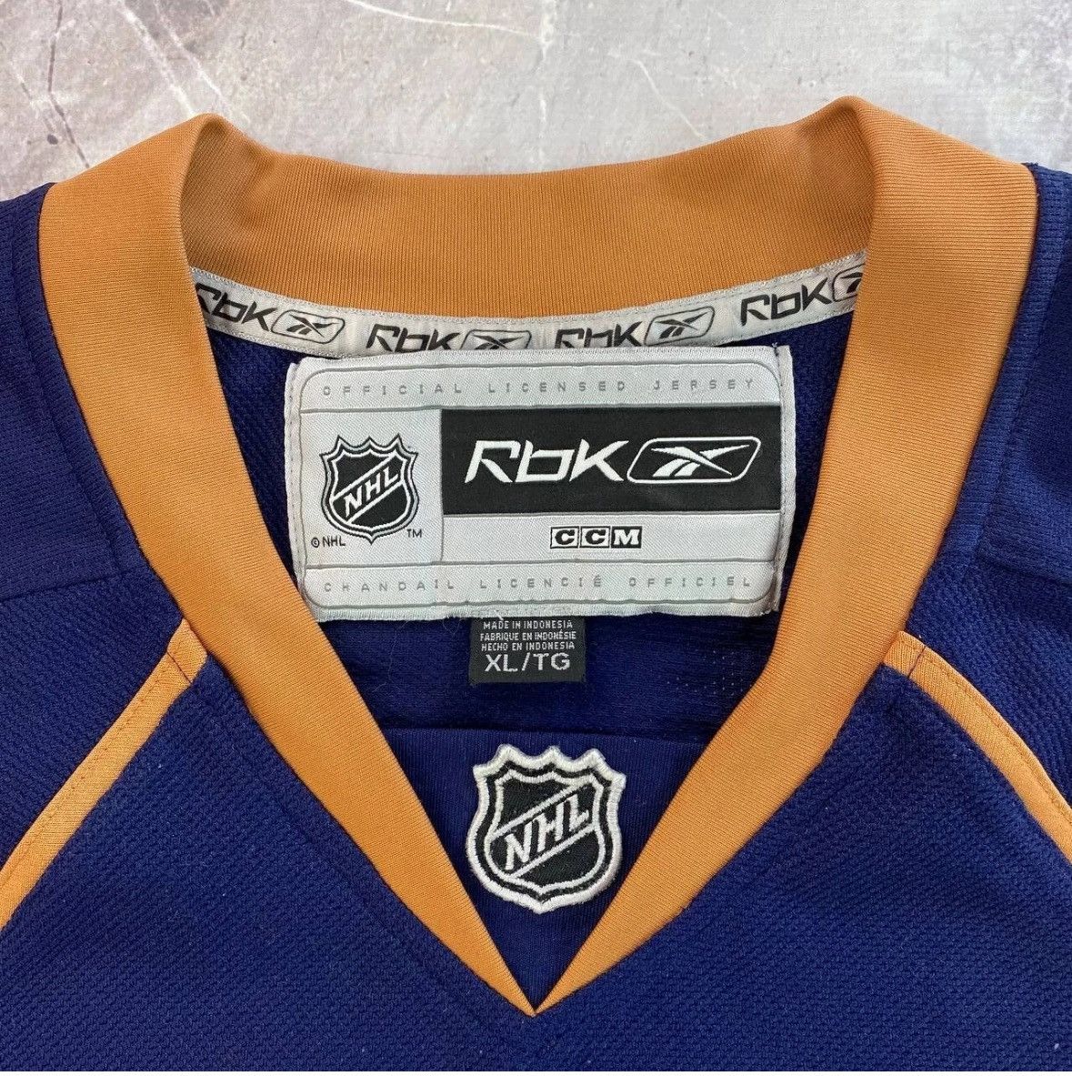 Reebok Reebok Edmonton Oilers #89 Sam Gagner Blue Hockey Jersey XL Size US XL / EU 56 / 4 - 20 Thumbnail